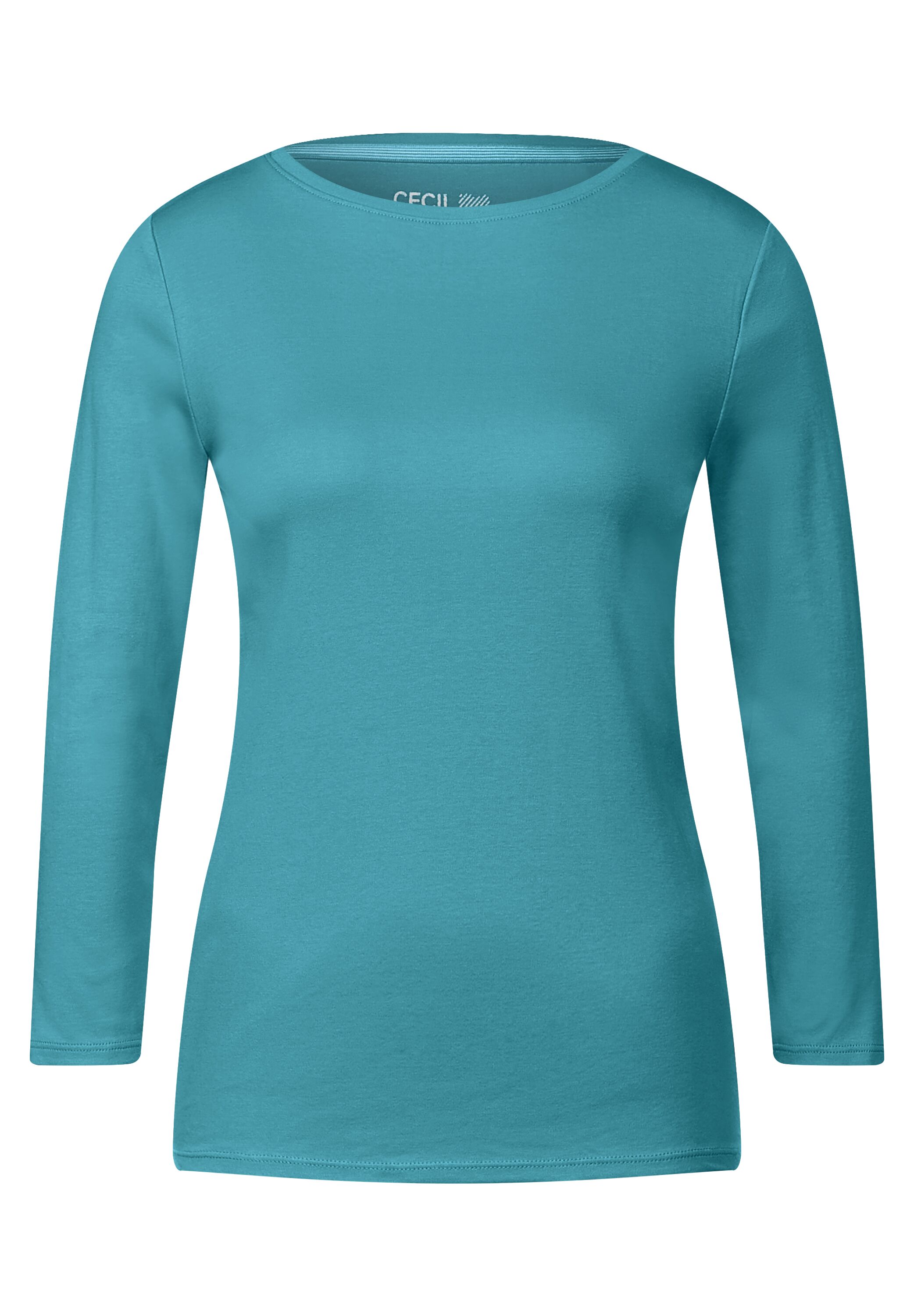 Basic Shirt in Unifarbe