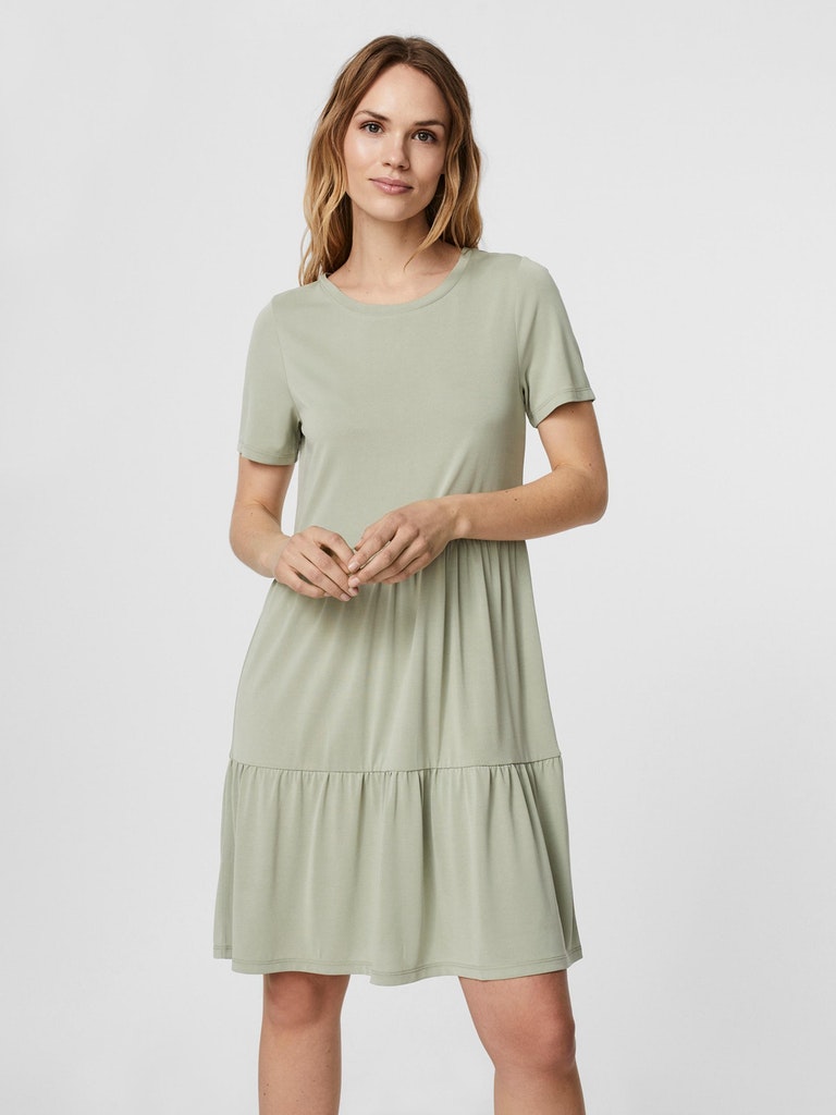 VMFILLI CALIA SS SHORT DRESS GA COLOR