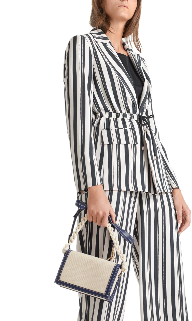 Gestreifter Blazer