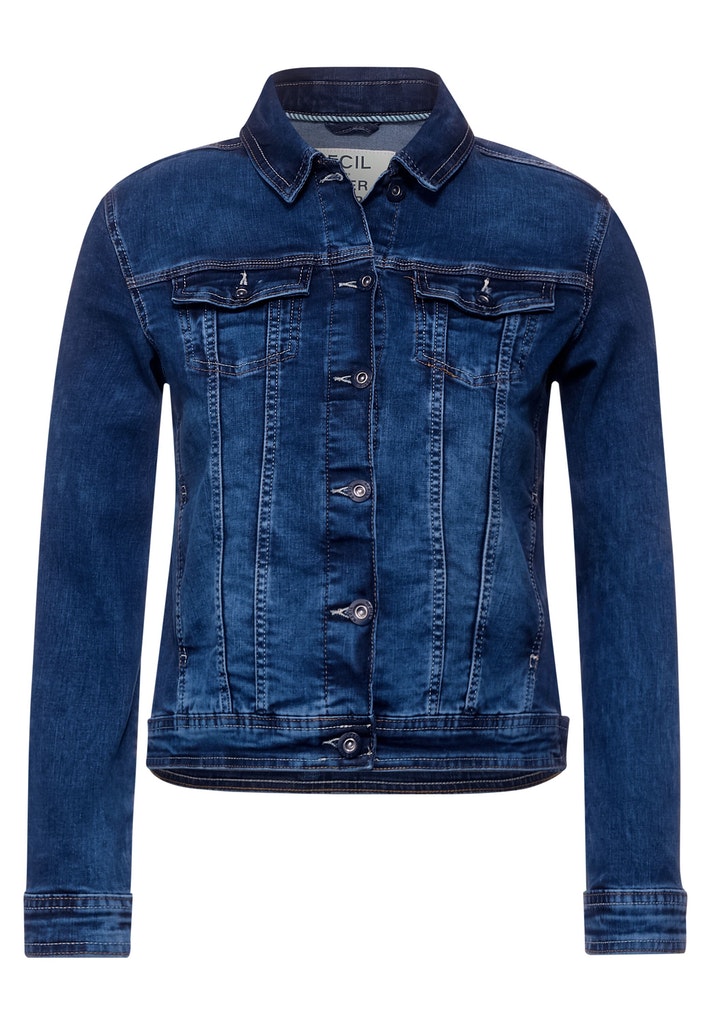 Blaue Jeansjacke