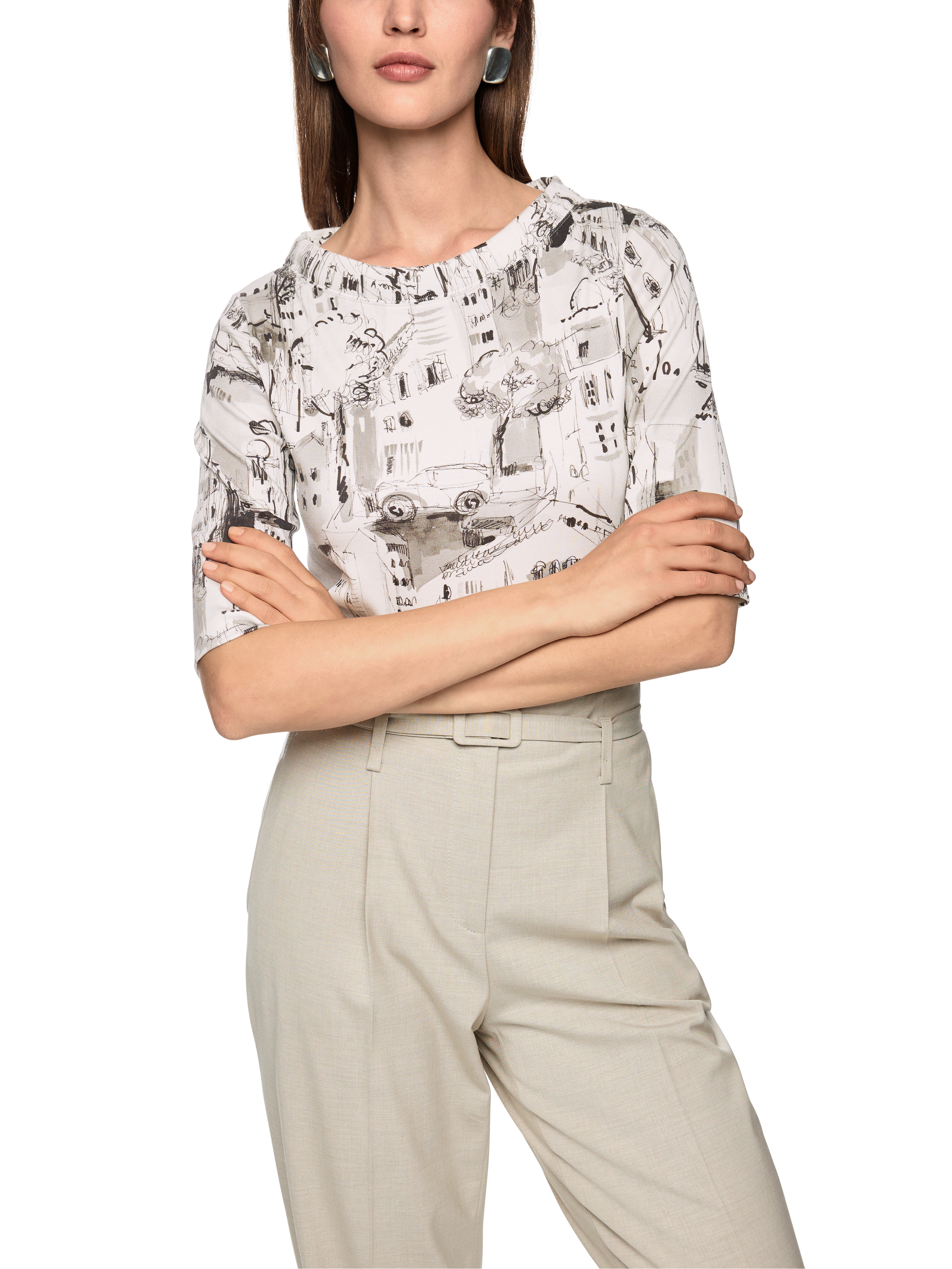 Shirt mit CITY-Motiv