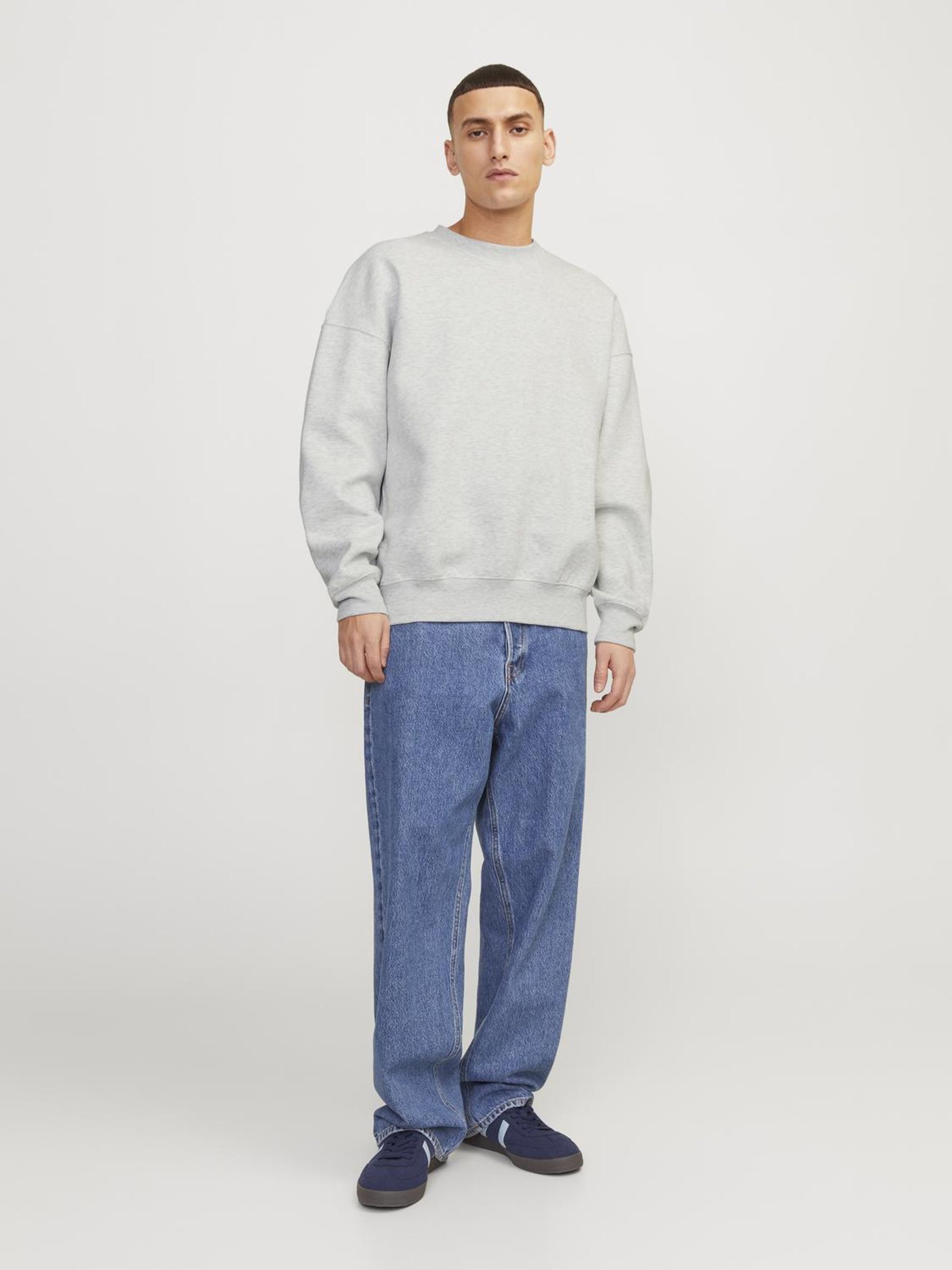JORVIBE SPONGY SWEAT CREW NECK