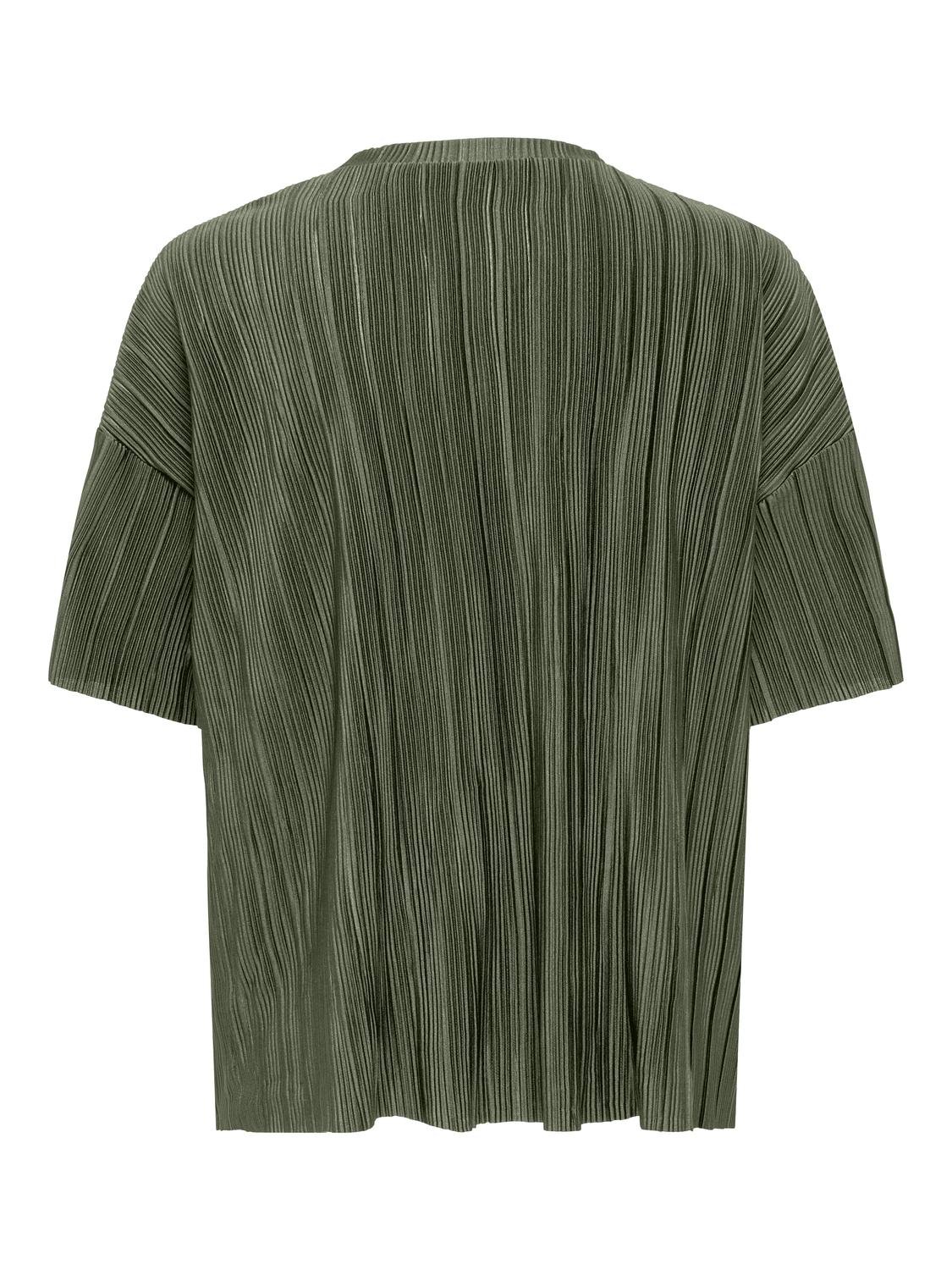 ONLRAVENNA S/S PLISSE TOP NOOS JRS