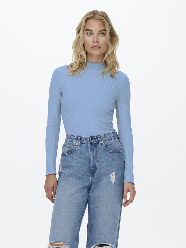 ONLEMMA L/S HIGH NECK TOP NOOS JRS