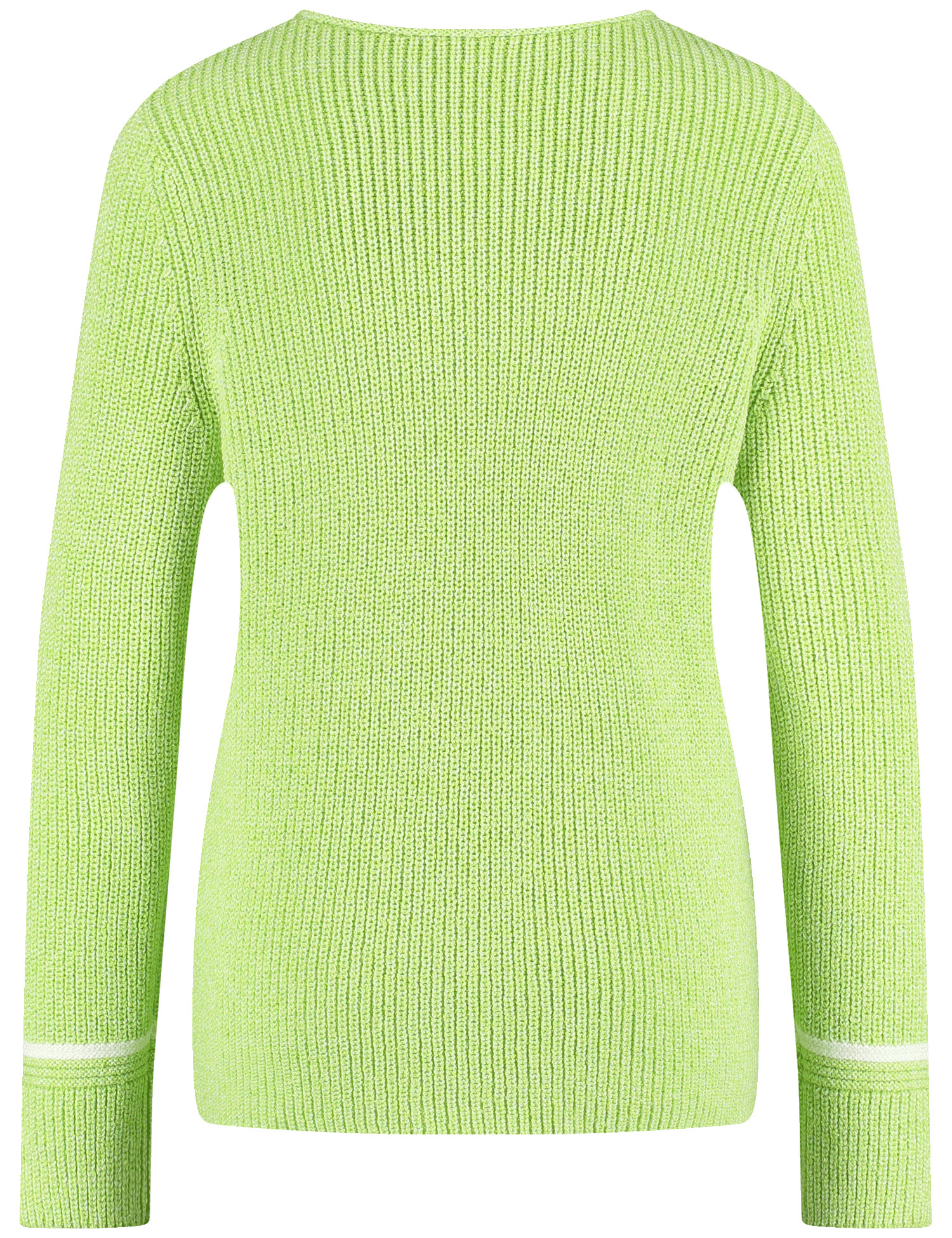 Pullover in Mouline-Optik