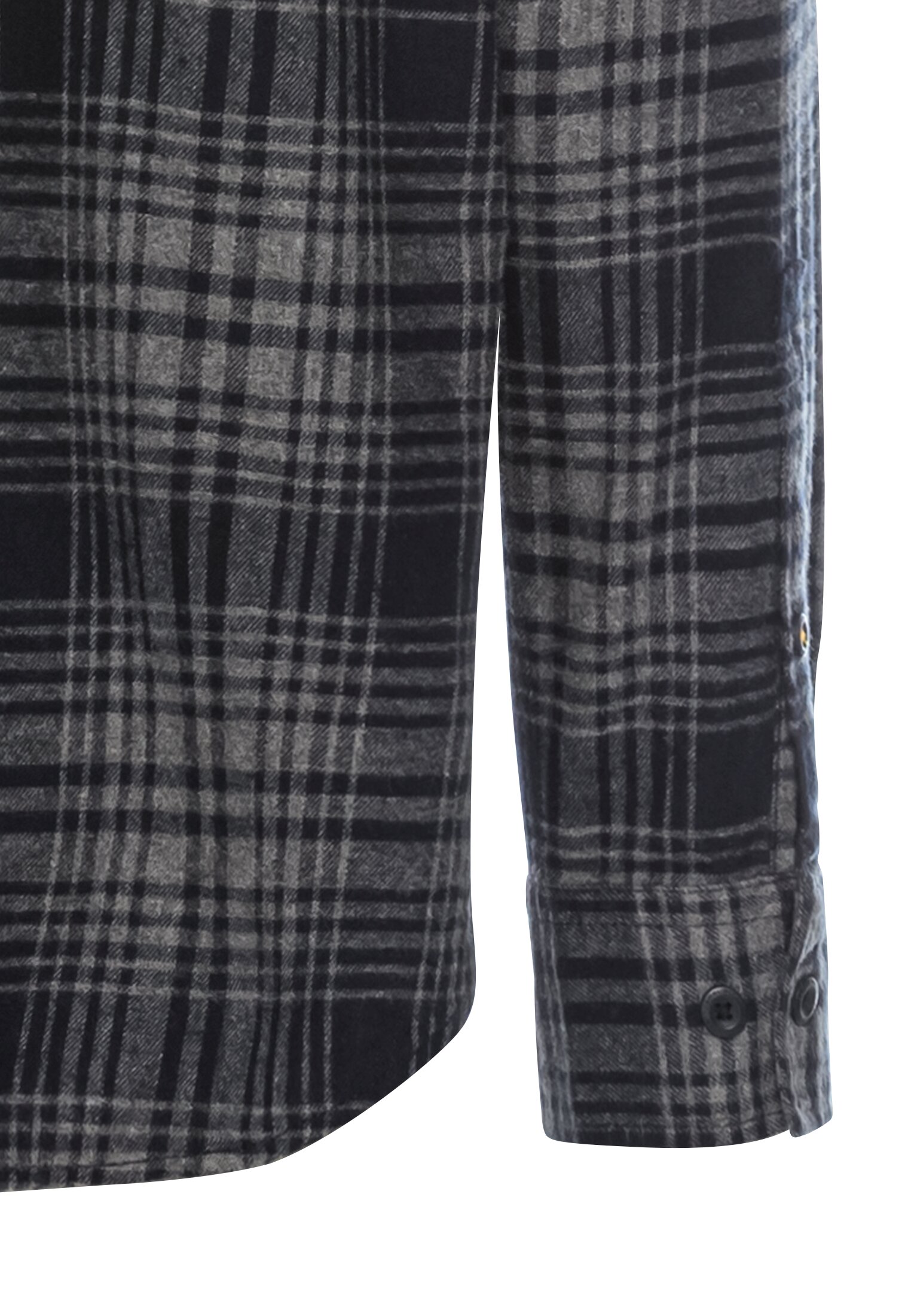 Langarmhemd mit Karomuster