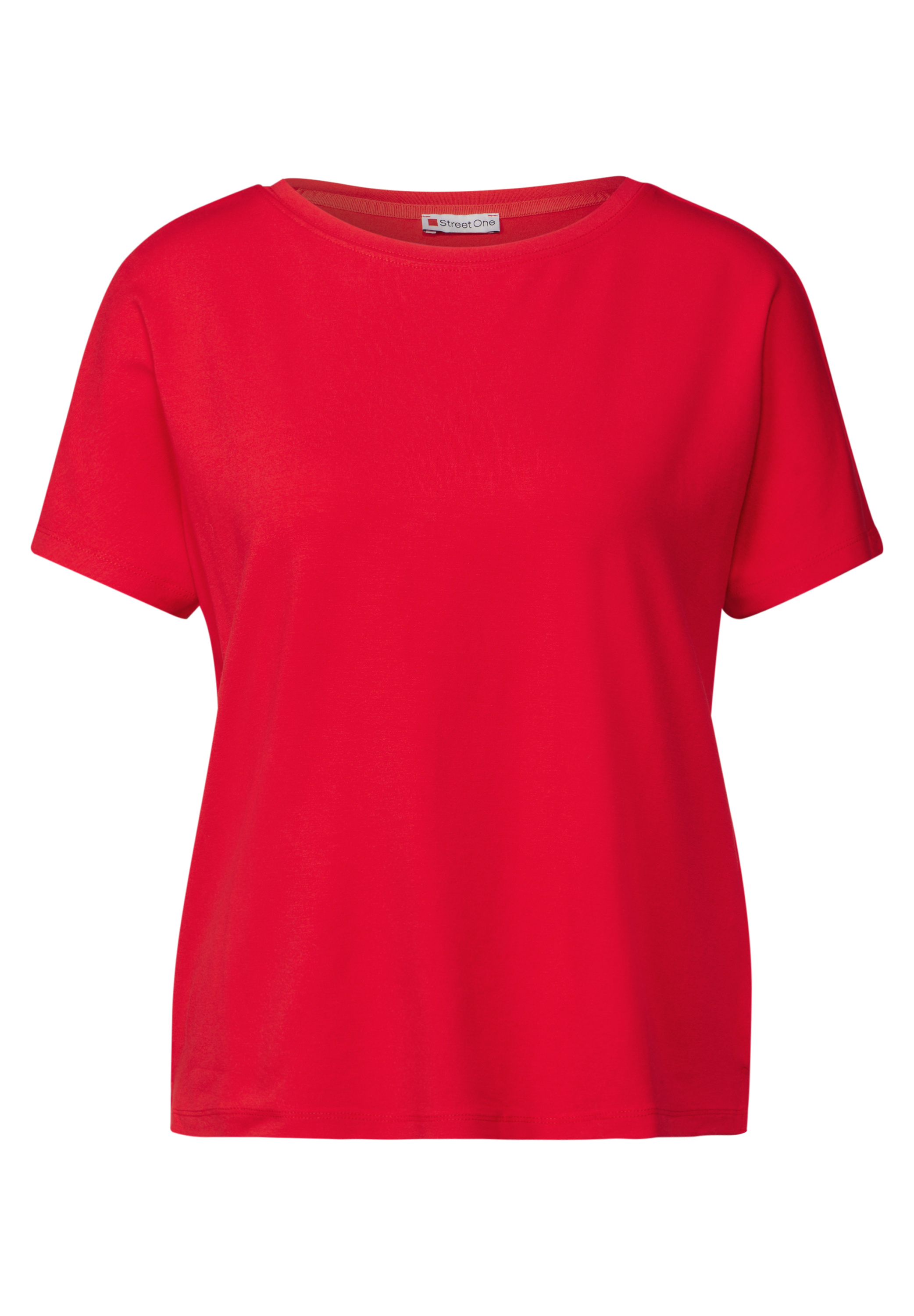 Shirt in Unifarbe