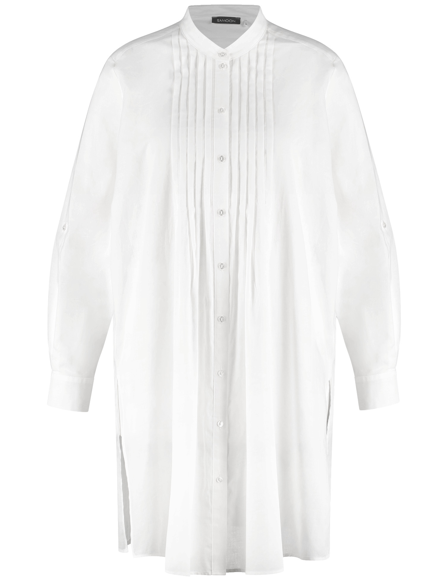 Longbluse aus leichtem Baumwoll-Voile