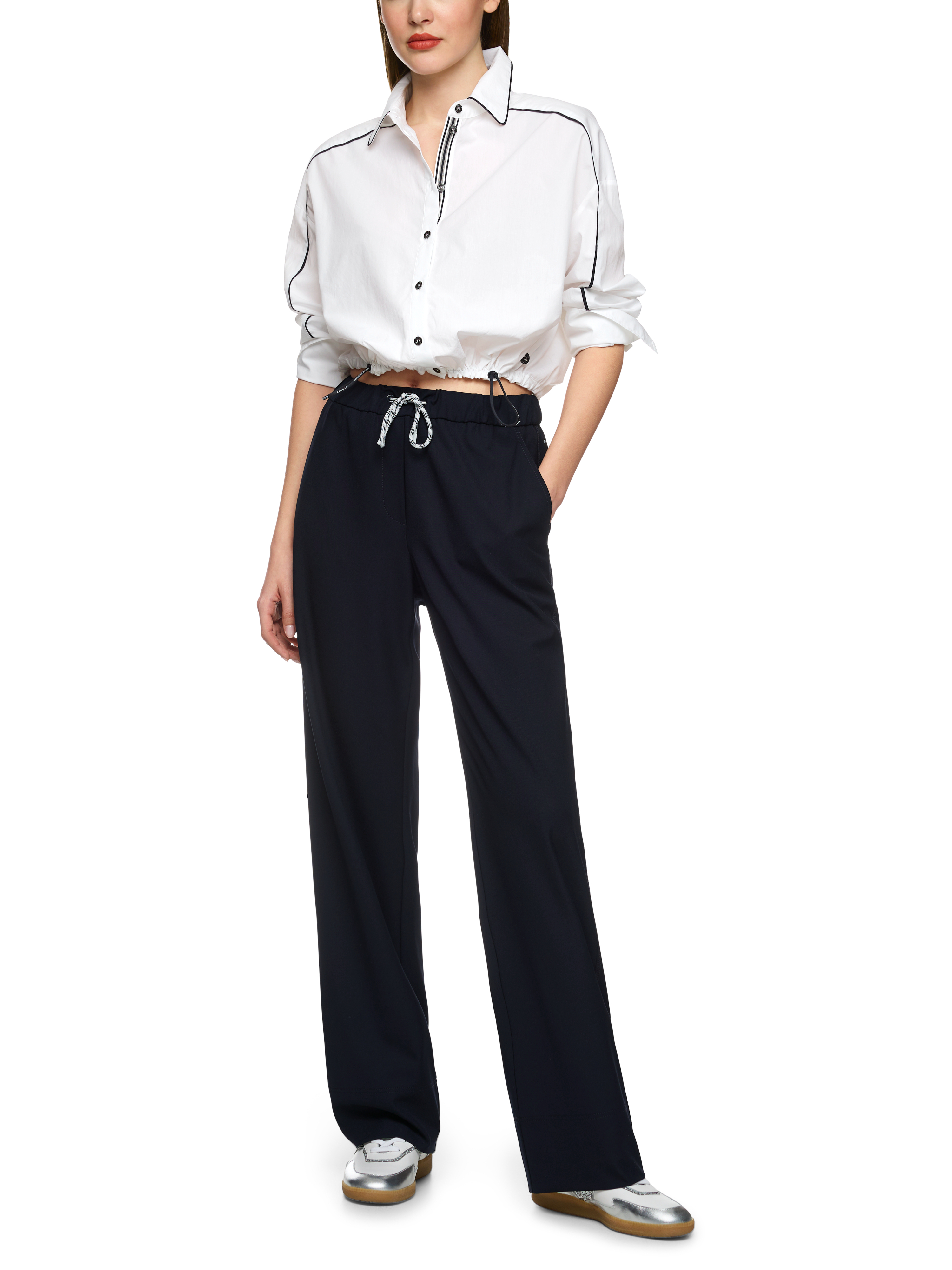 Kurze Bluse "Rethink Together"