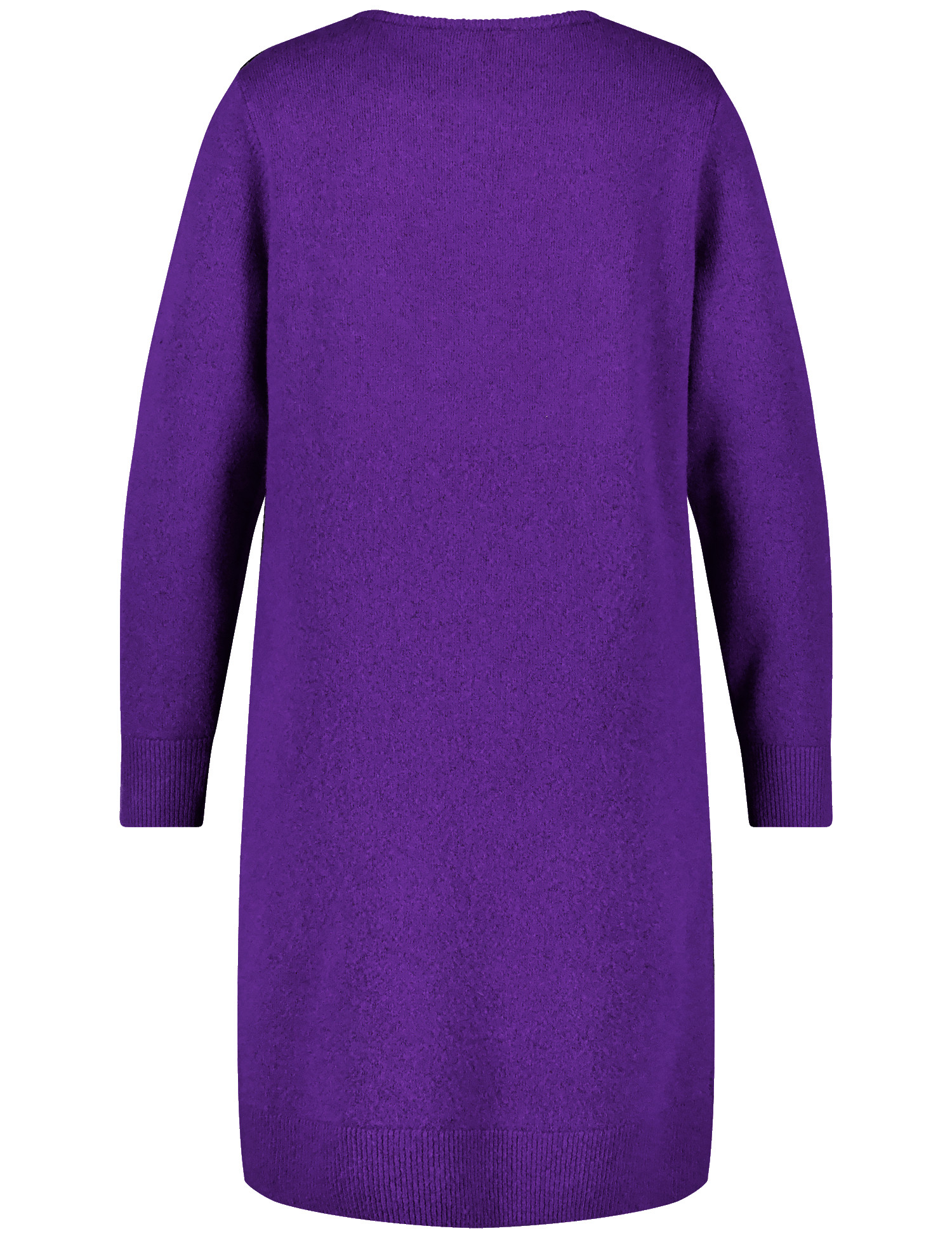 Knielanges Strickkleid