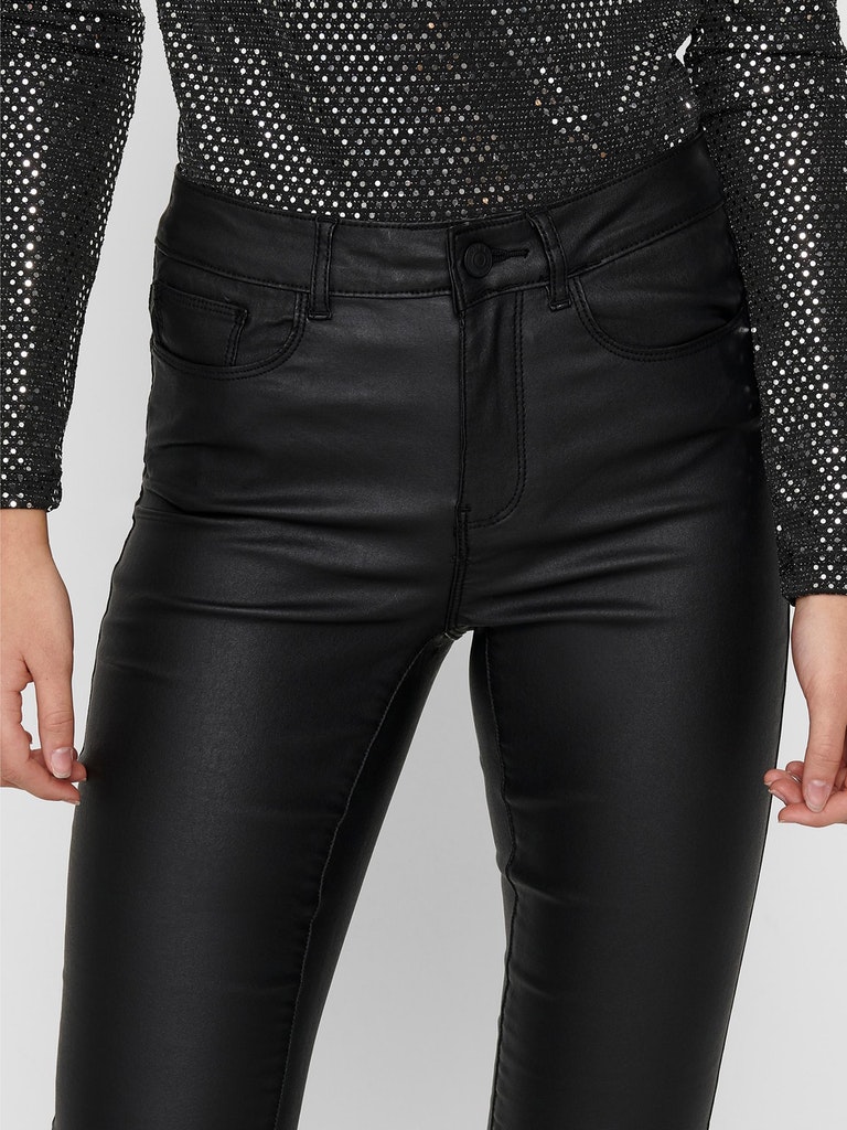 ONLANNE K MID WAIST COATED PNT NOOS
