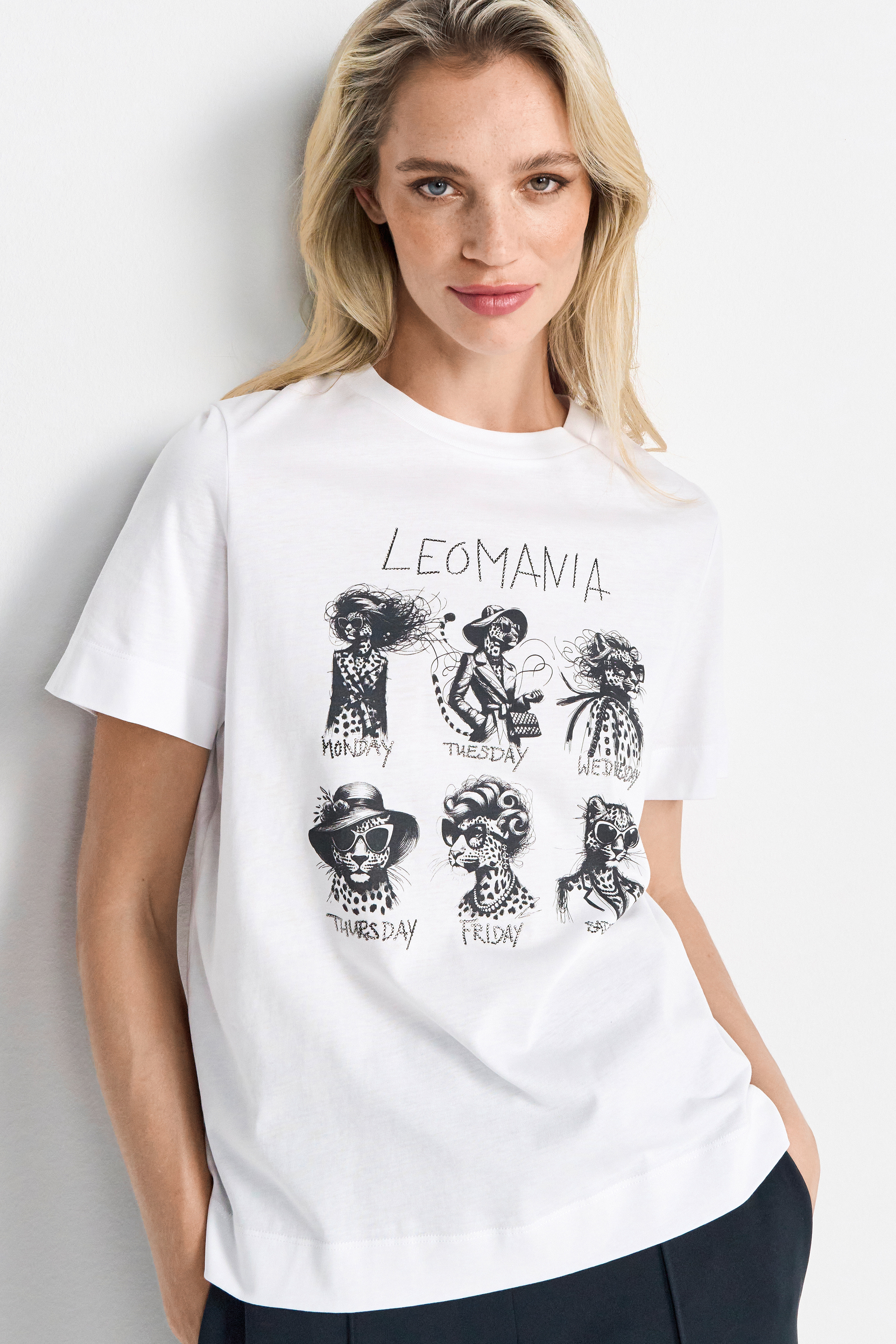 Easy Fit T-Shirt "Leomania" Organic