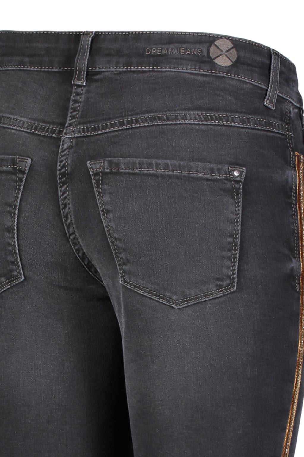 MAC JEANS - DREAM SLIM velvet chain, Dream denim