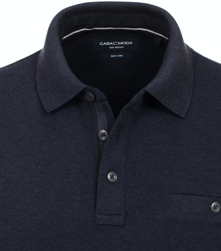 Polo-Shirt Langarm gestreift