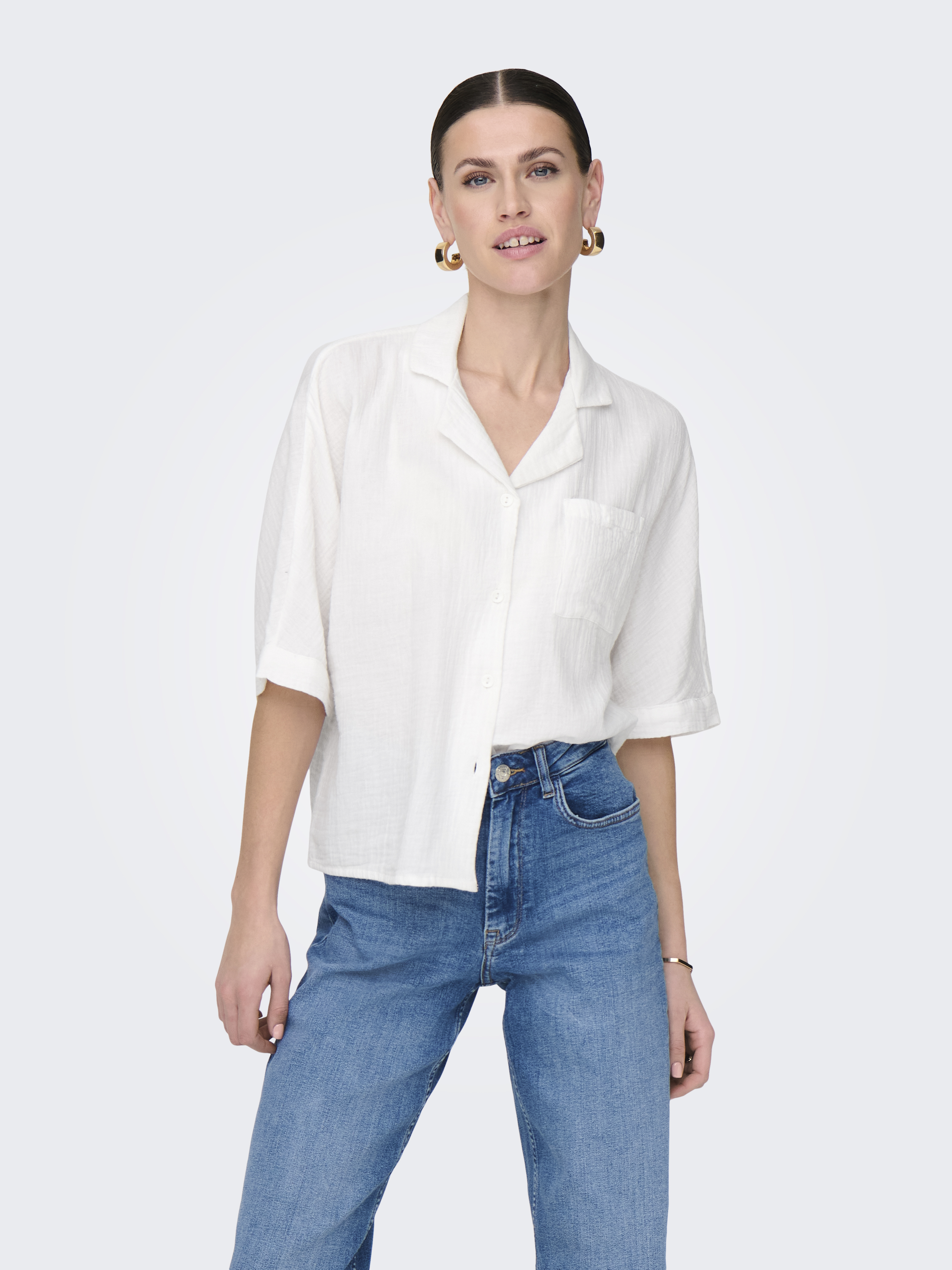 ONLTHYRA LIFE SS SHIRT NOOS WVN