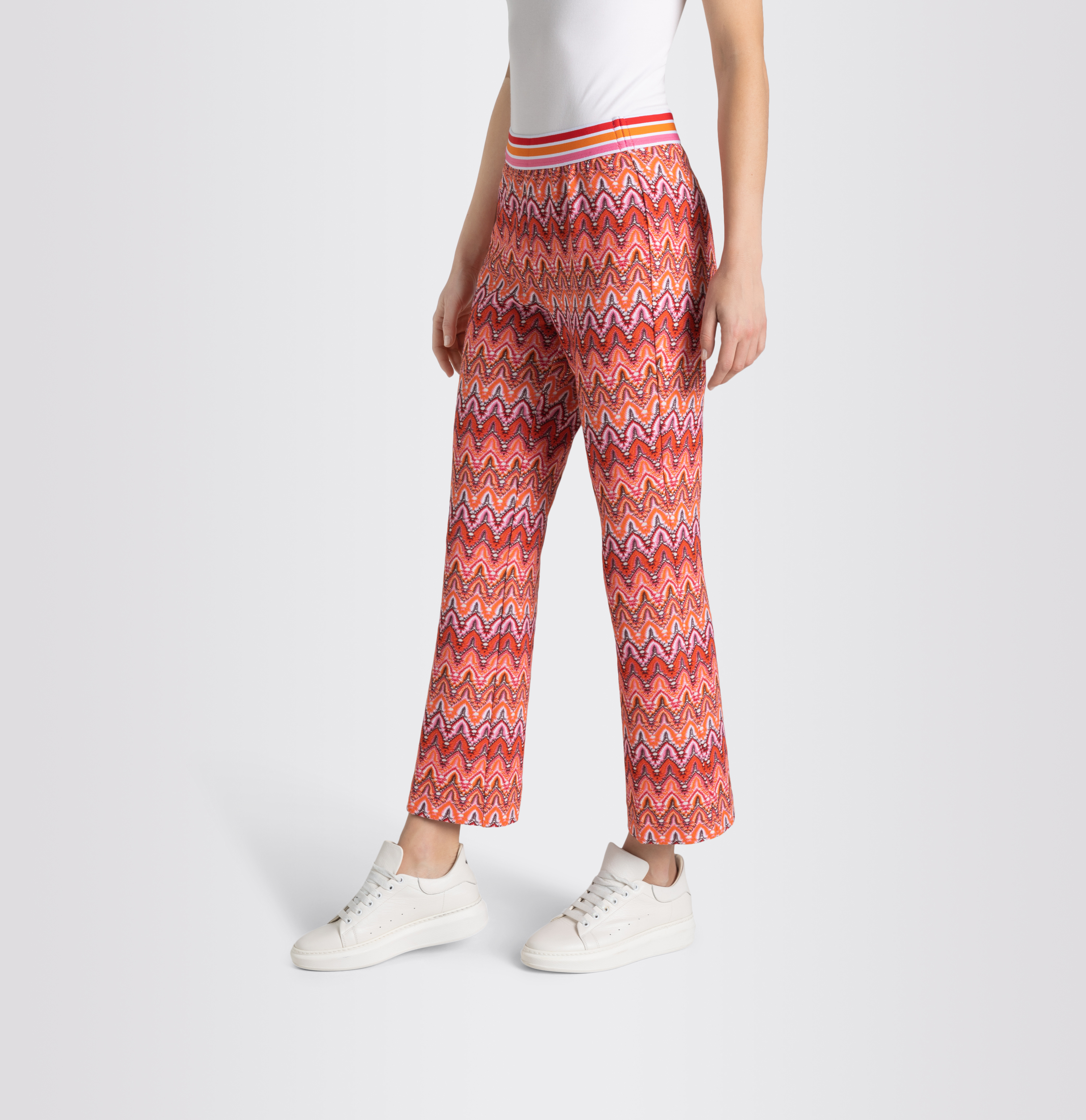 MAC JEANS - FLARE KICK lace, Bonded lace