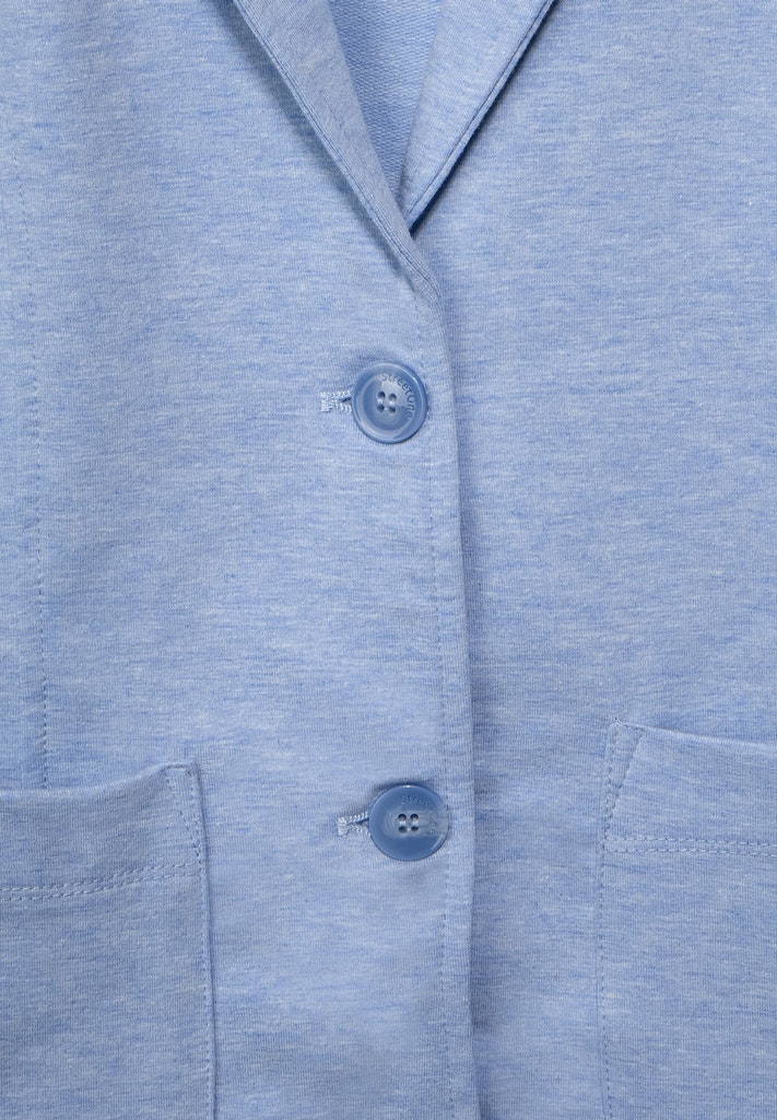 Basic Blazer in Unifarbe