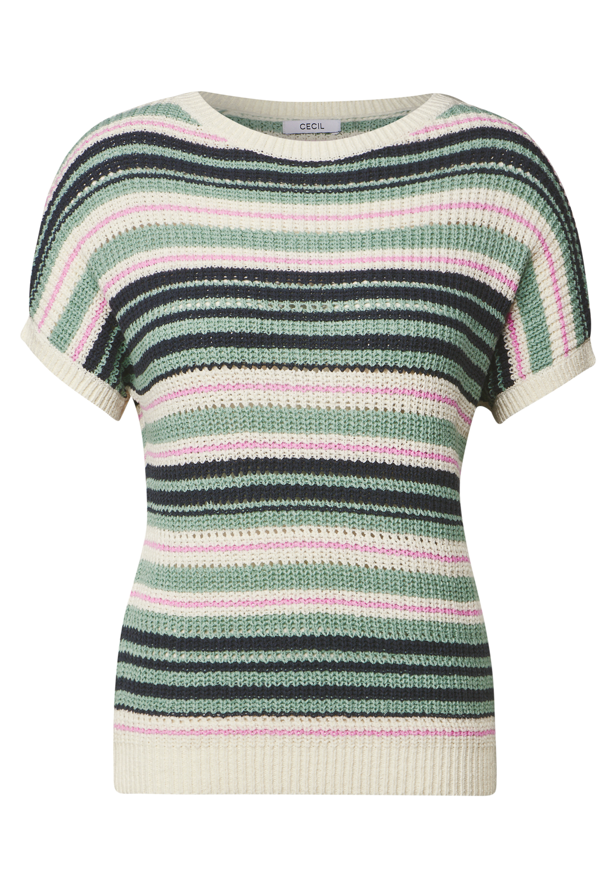 Gestreifter Pullover