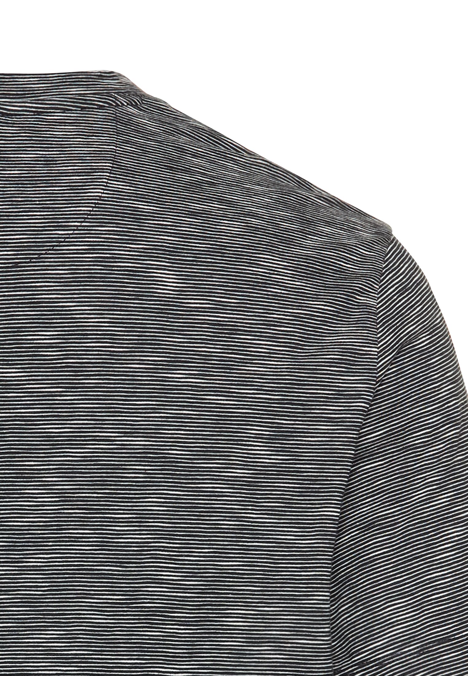 Kurzarm Henley aus reiner Baumwolle