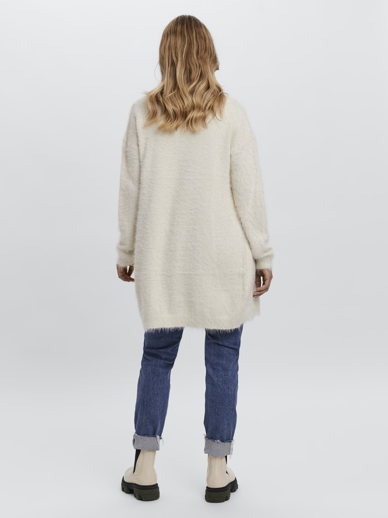 VMPOILU LS LONG OPEN CARDIGAN LCS