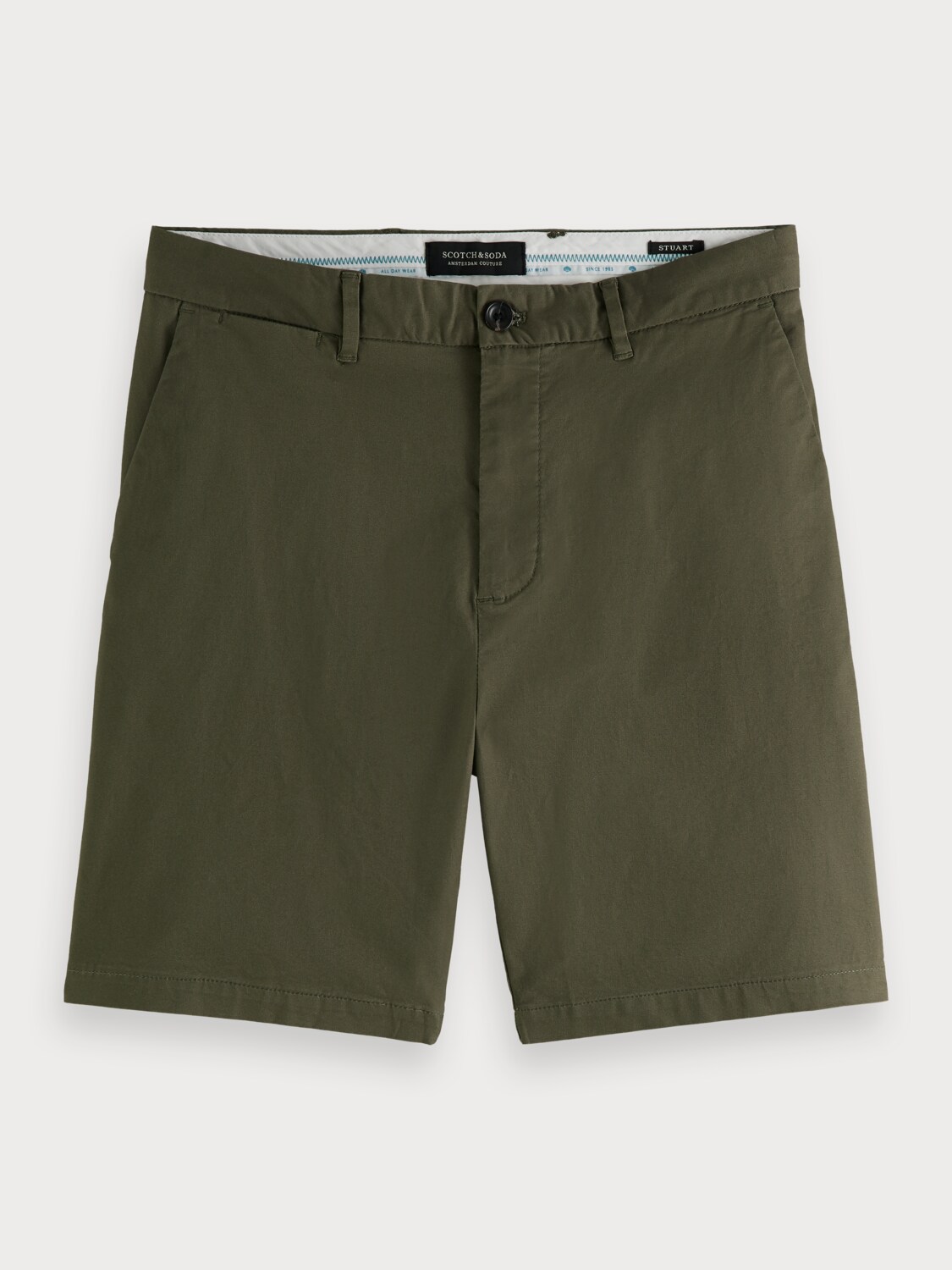 STUART- Classic pima cotton short