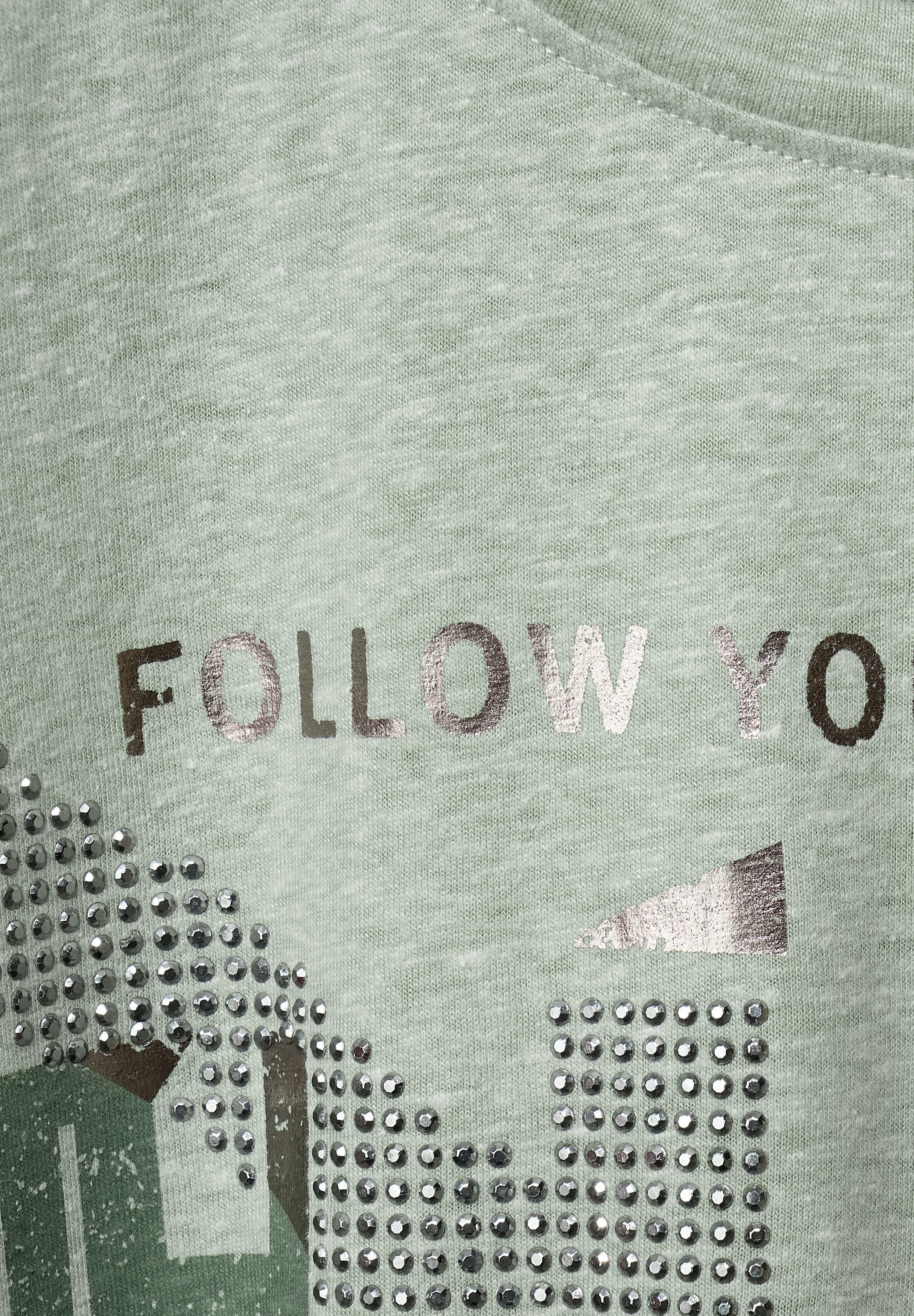 Shirt mit Partprint