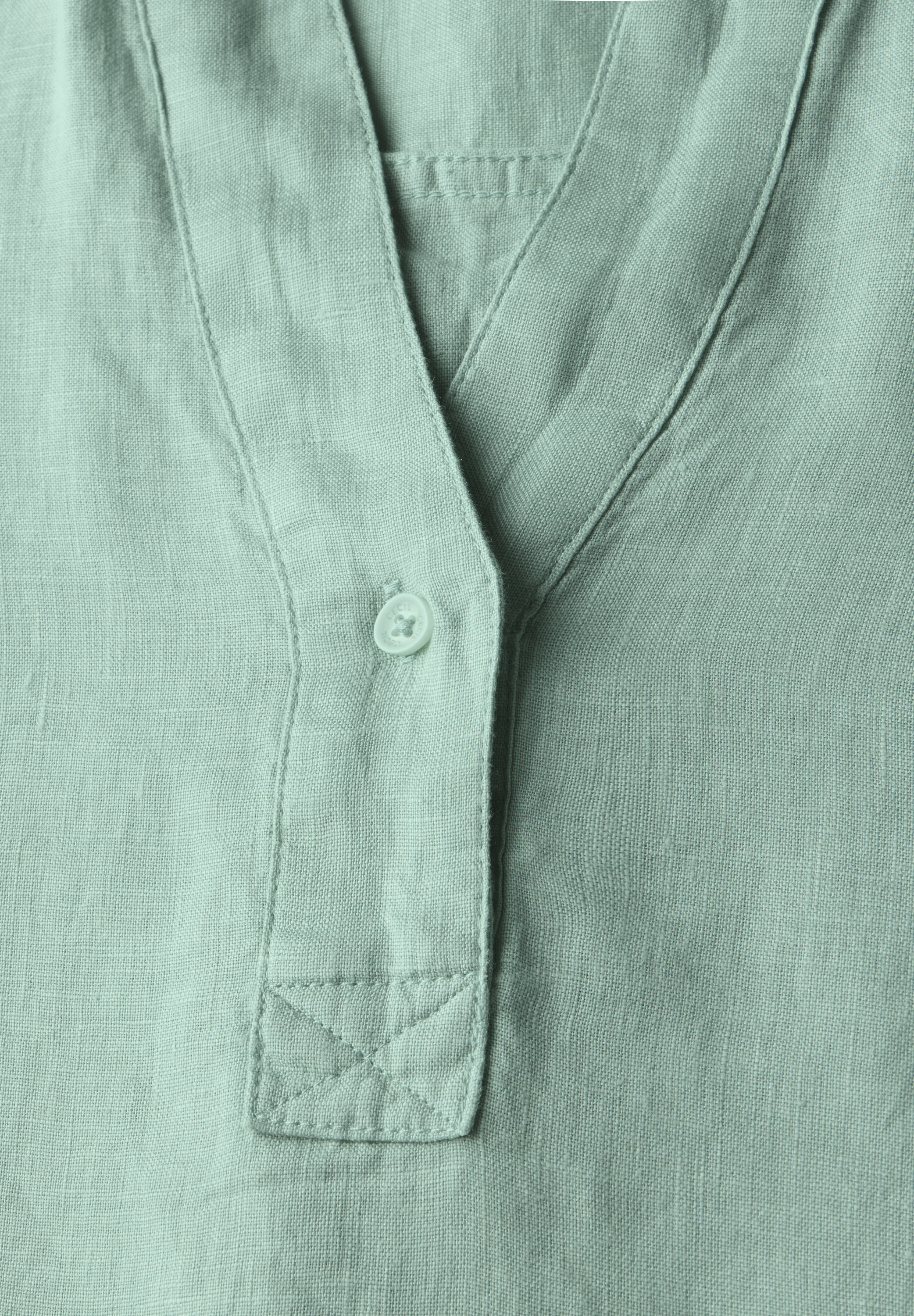 Leinen-Longbluse