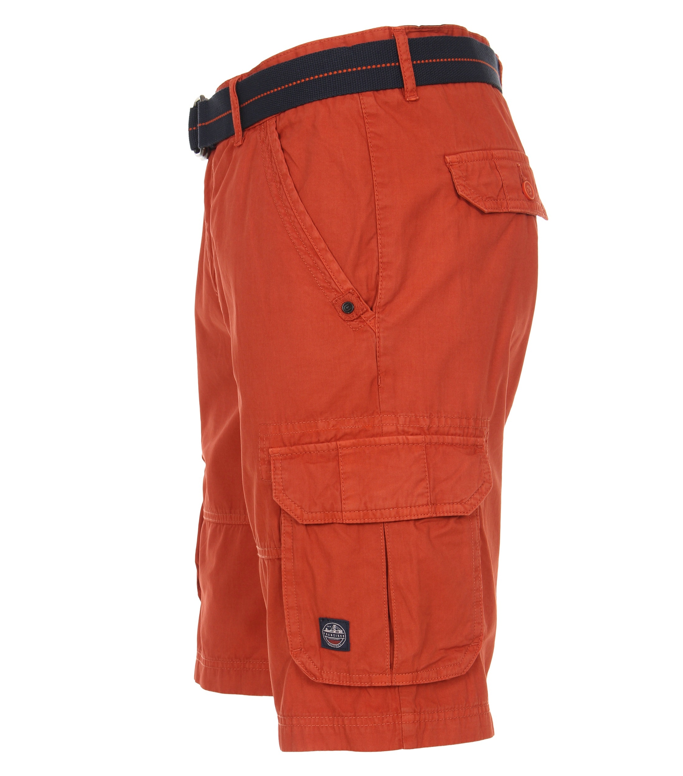 Gewebt Shorts uni