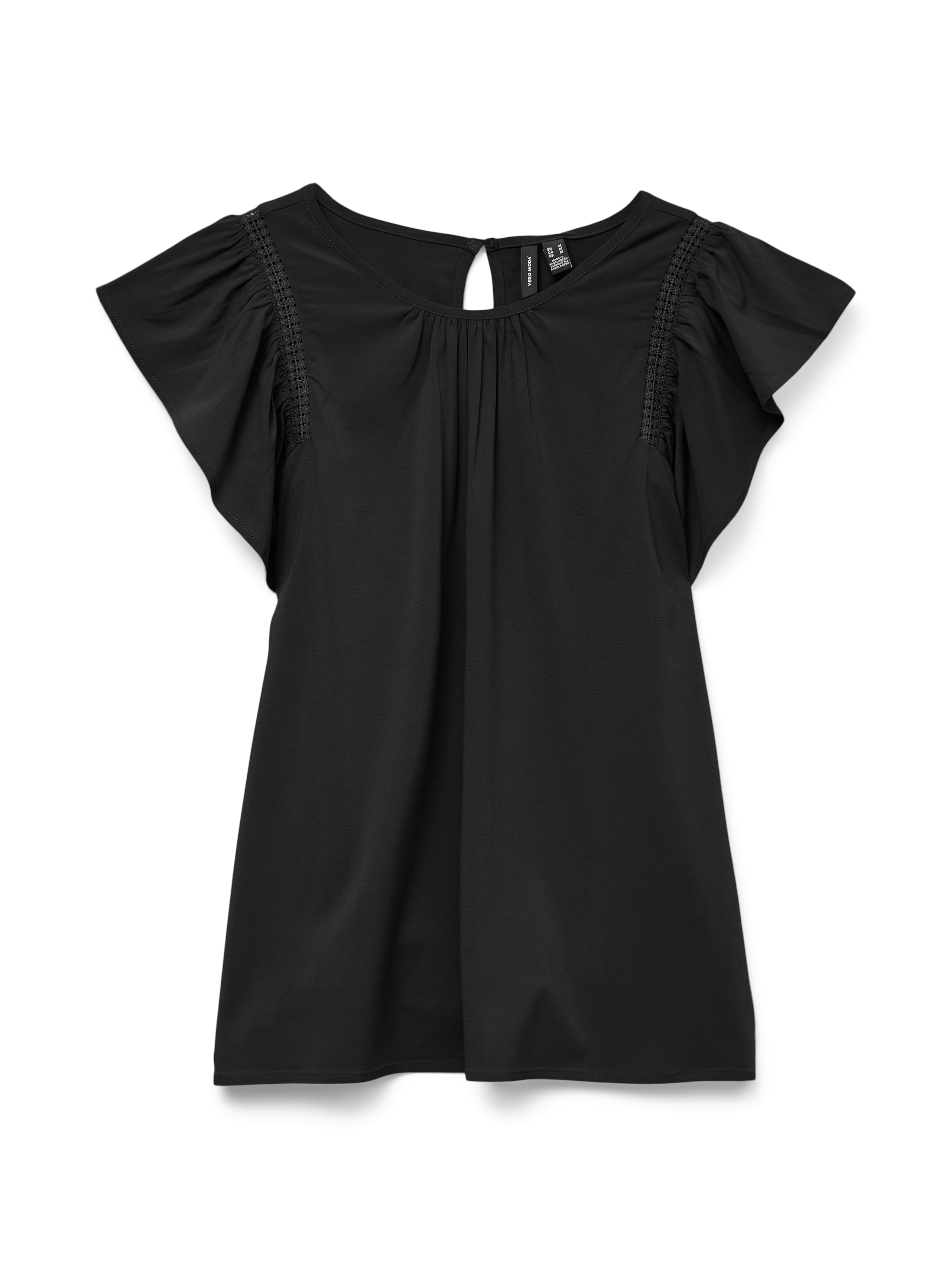 VMBELLA SS LACE TOP WVN GA NOOS