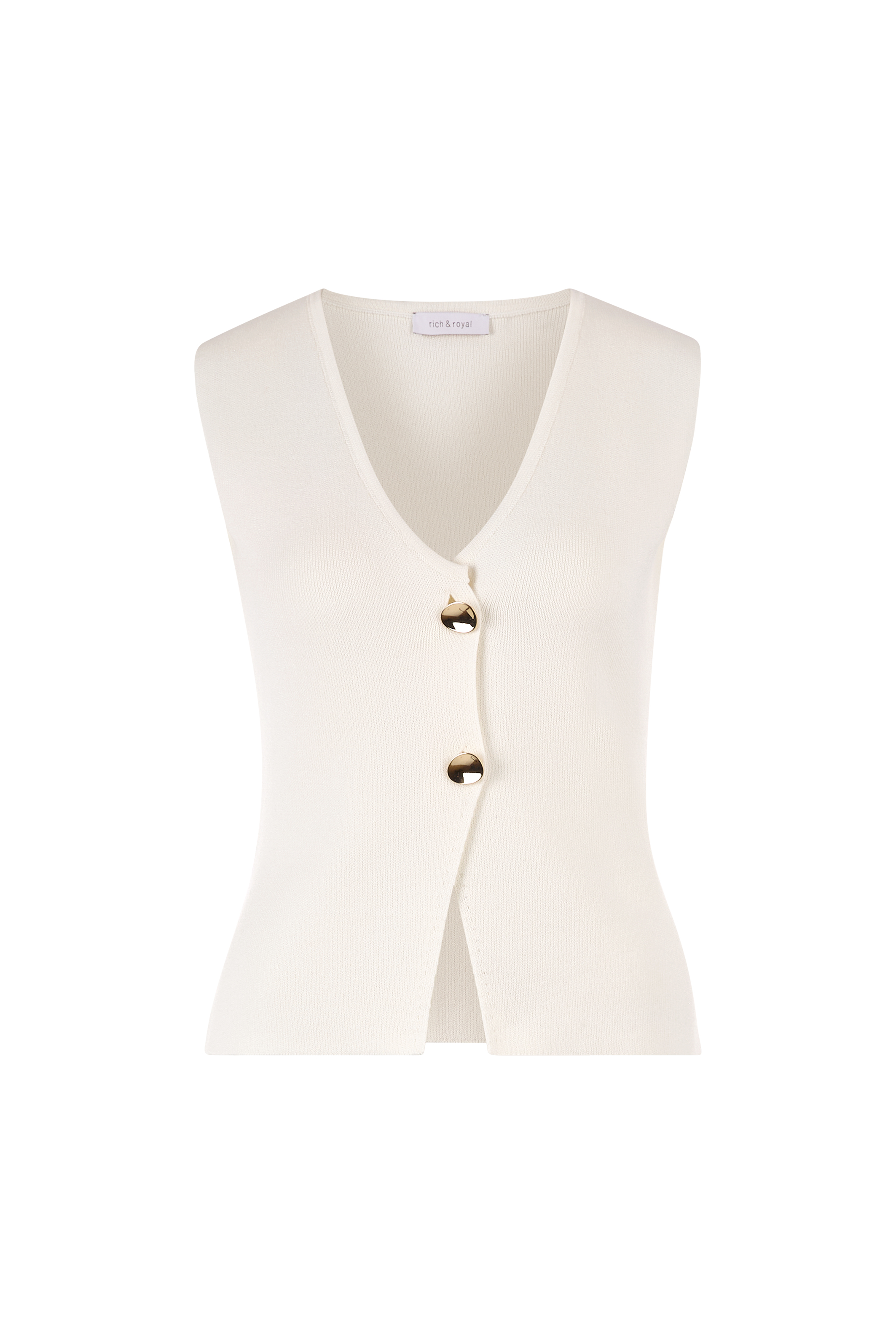 Knit Asymmetric Vest