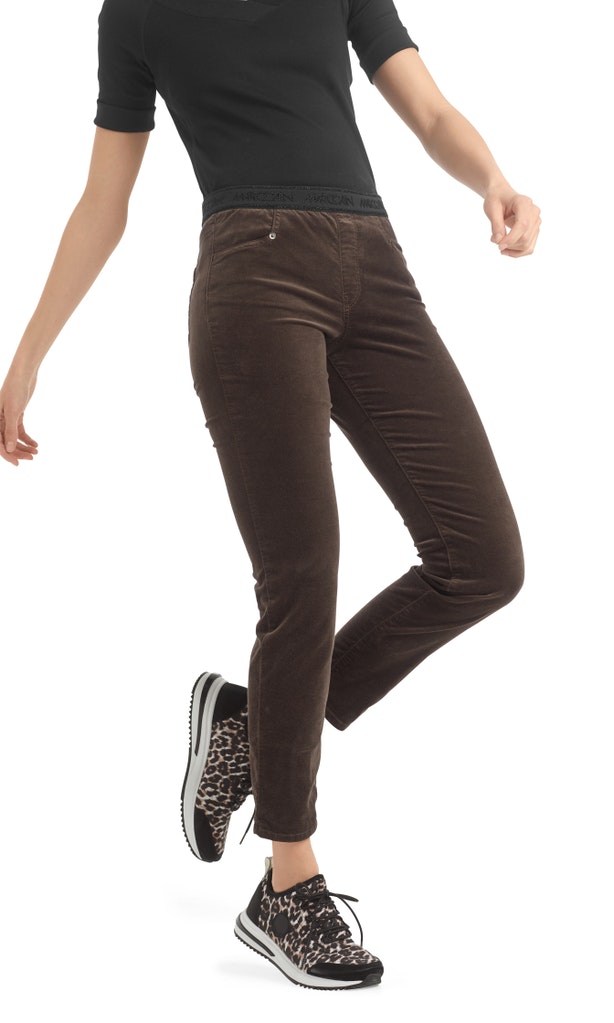 Stretchige Samtjeans