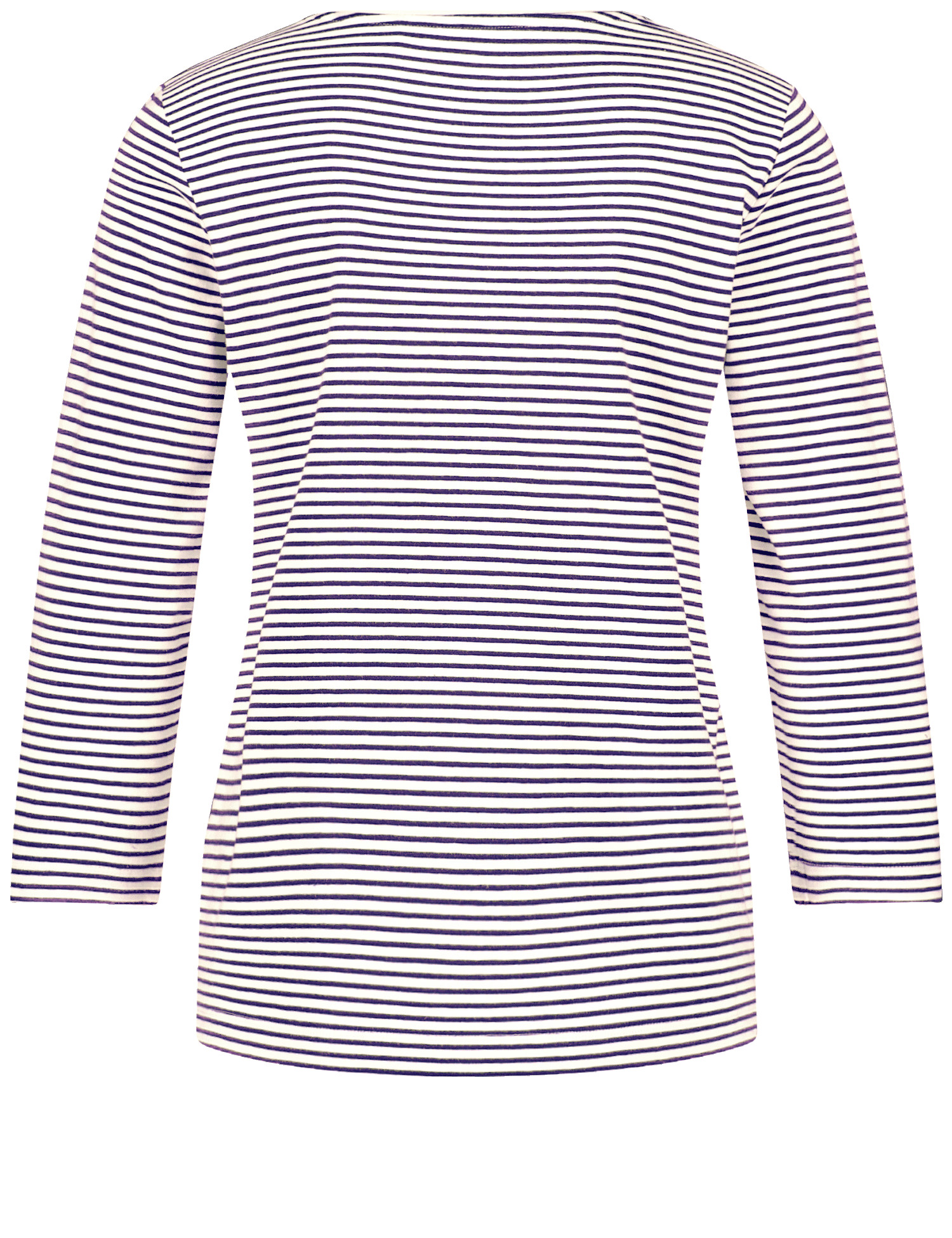 Geringeltes 3/4 Arm Shirt
