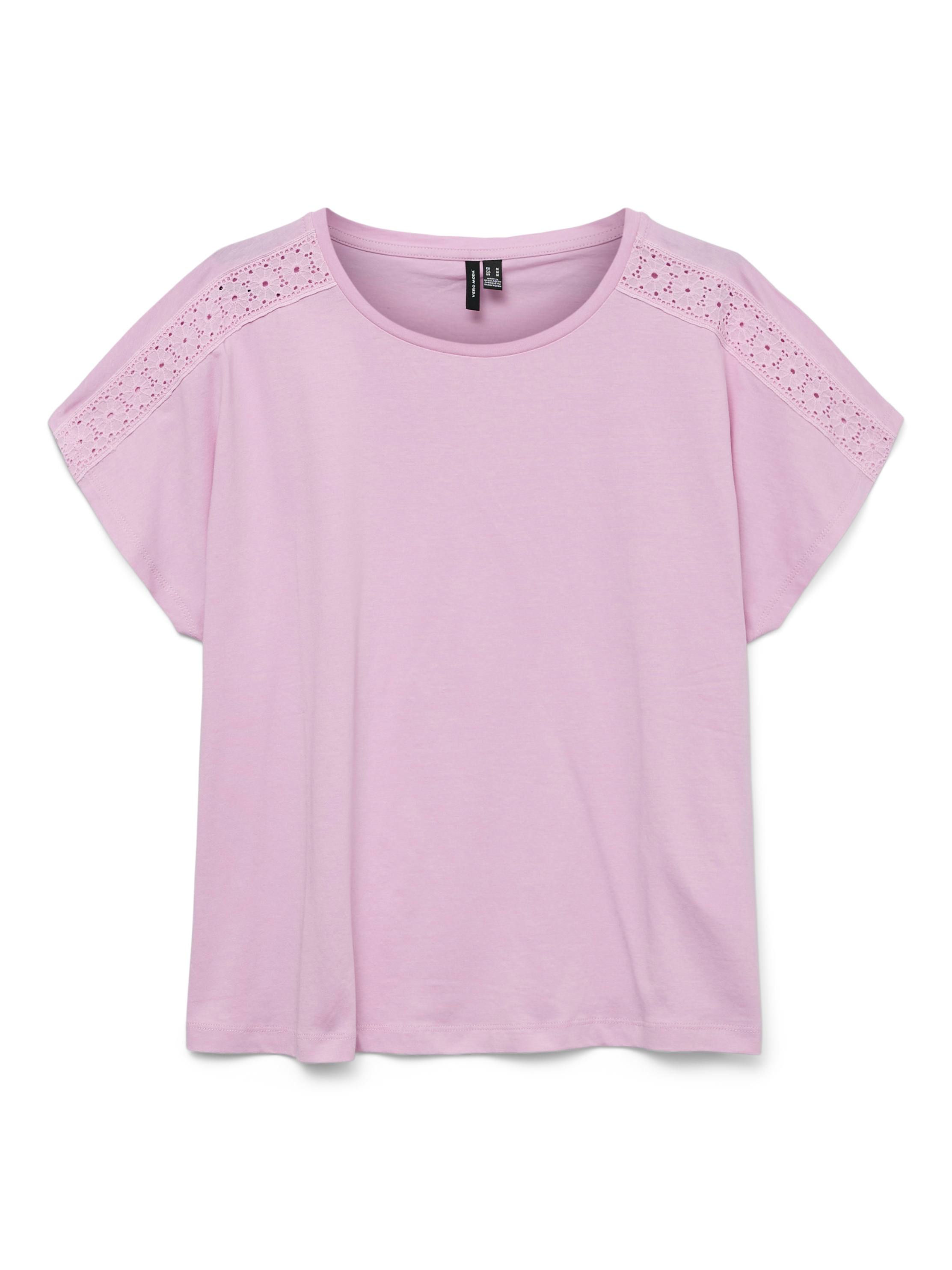 VMEMMY SS LACE TAPE TOP JRS NOOS