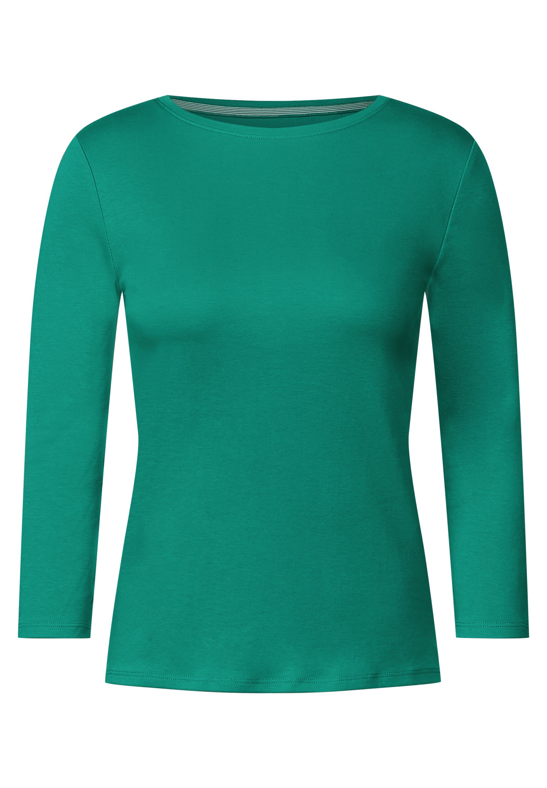 Basic Shirt in Unifarbe