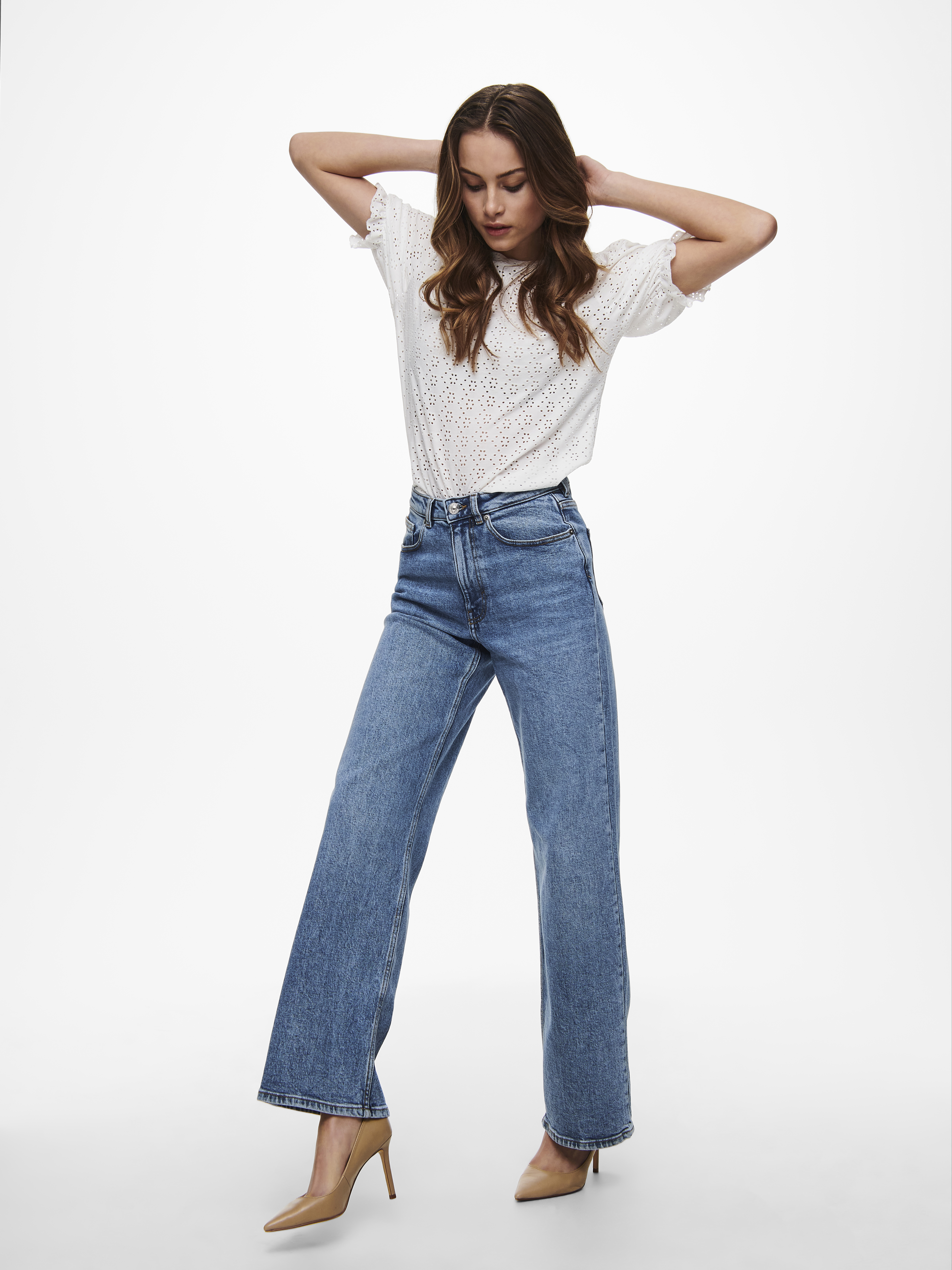 ONLJUICY HW WIDE LEG REA365  NOOS