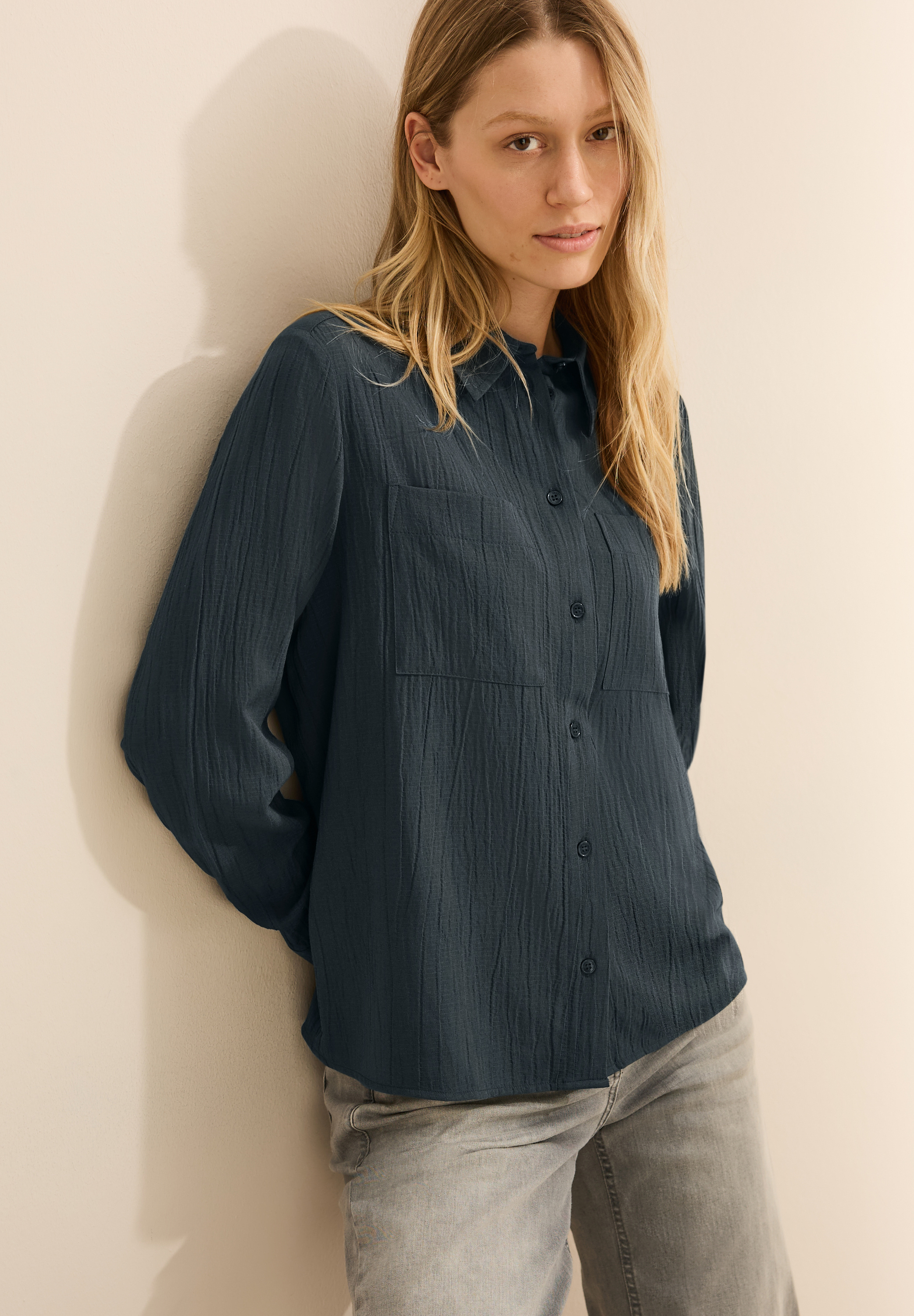 Strukturbluse