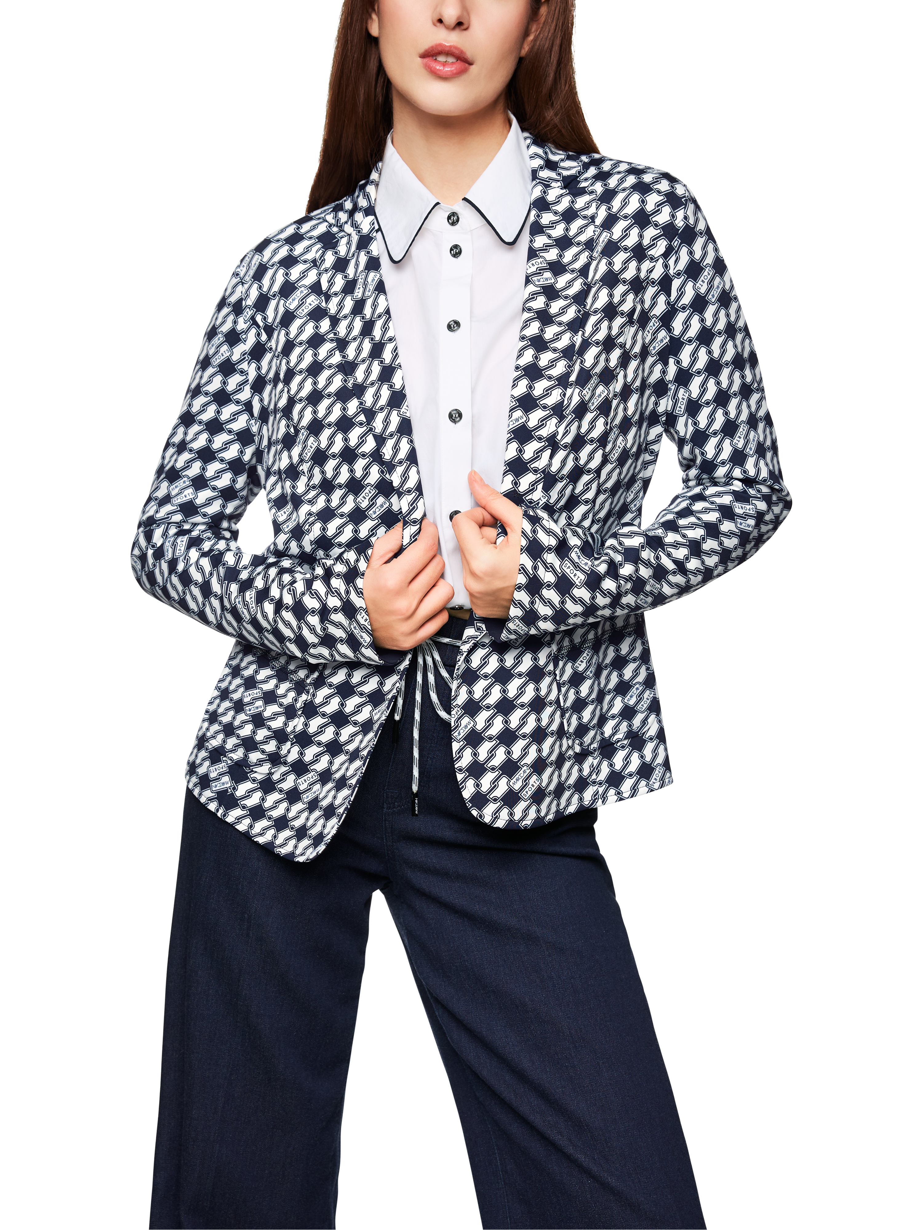 Bedruckter Blazer
