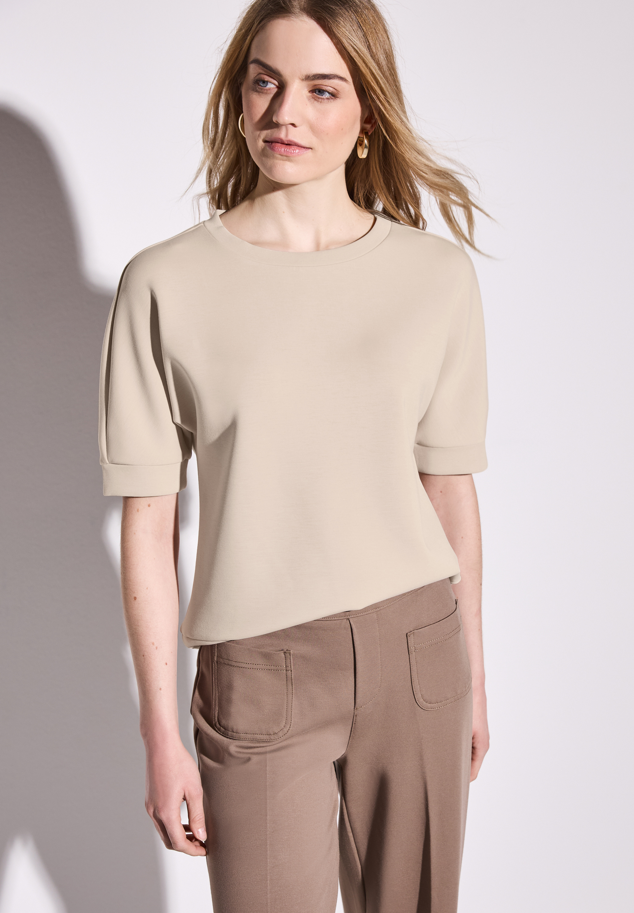 Silk-Look T-Shirt