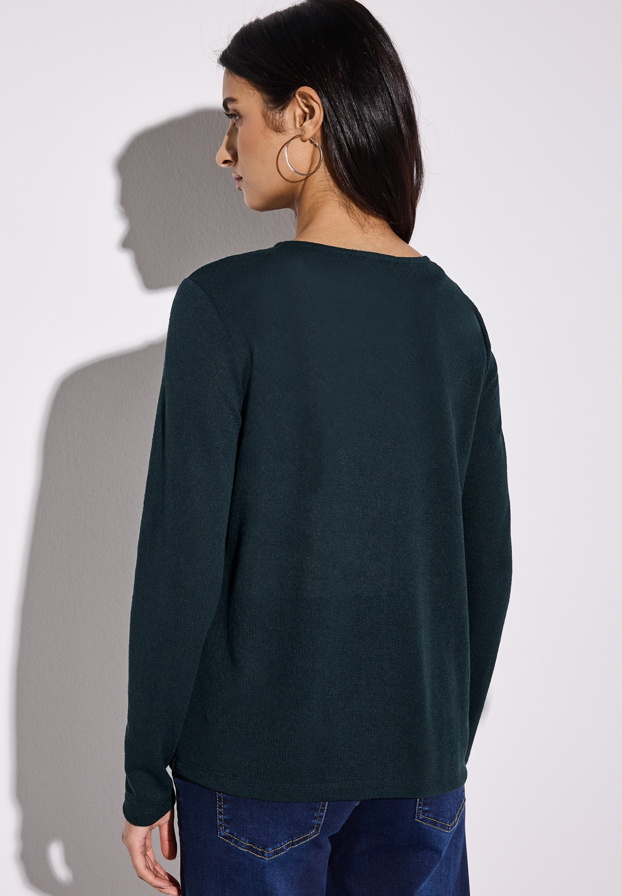 Strick-Look Jacke