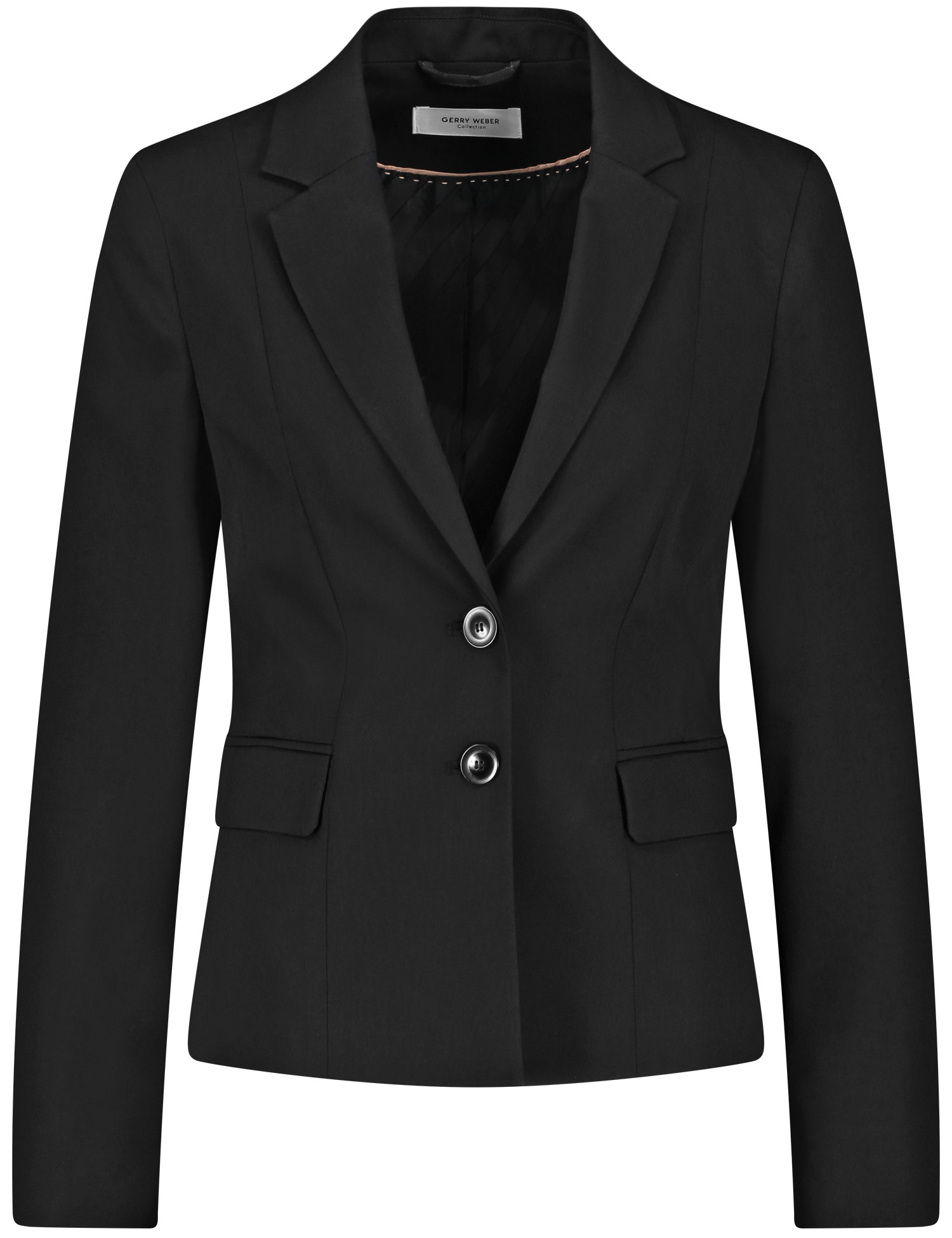 Kurzer Blazer mit Revers