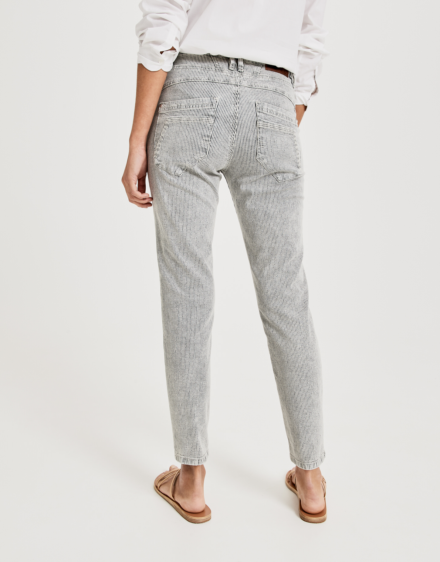 Letty 7/8 denim stripe