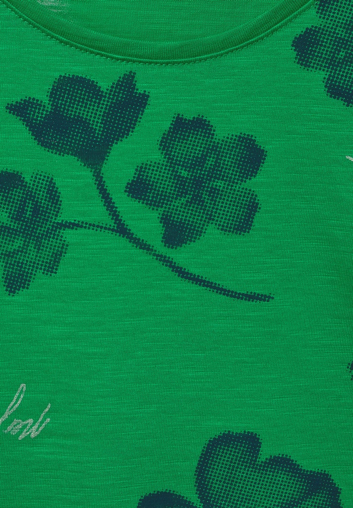 T-Shirt mit Blumenprint