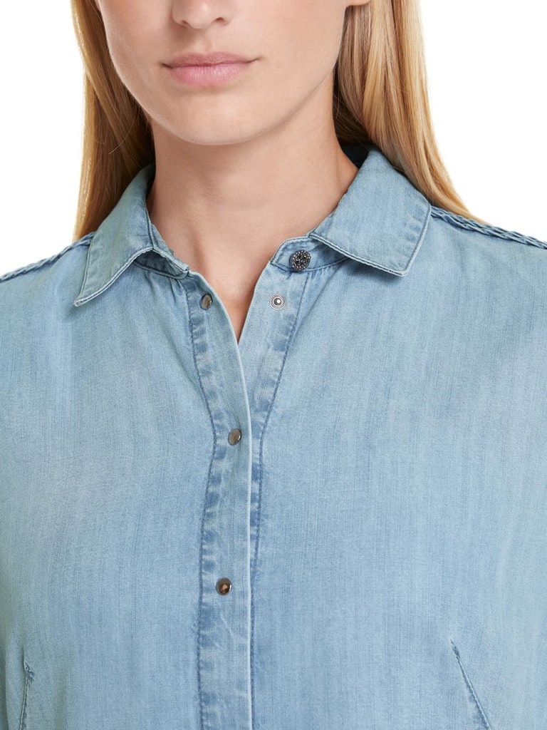 Jeansbluse "Rethink Together"