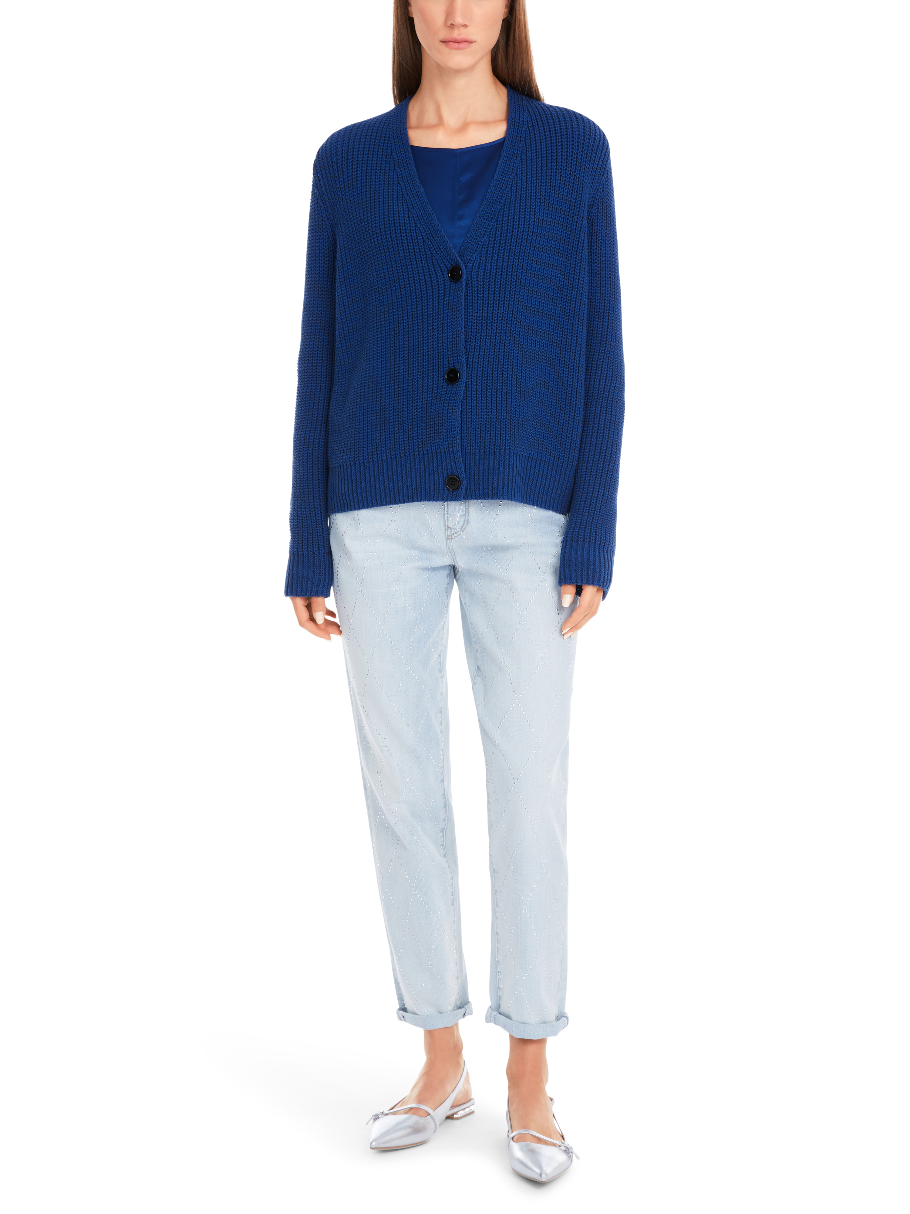 Cardigan Uni - Knitted in Germany