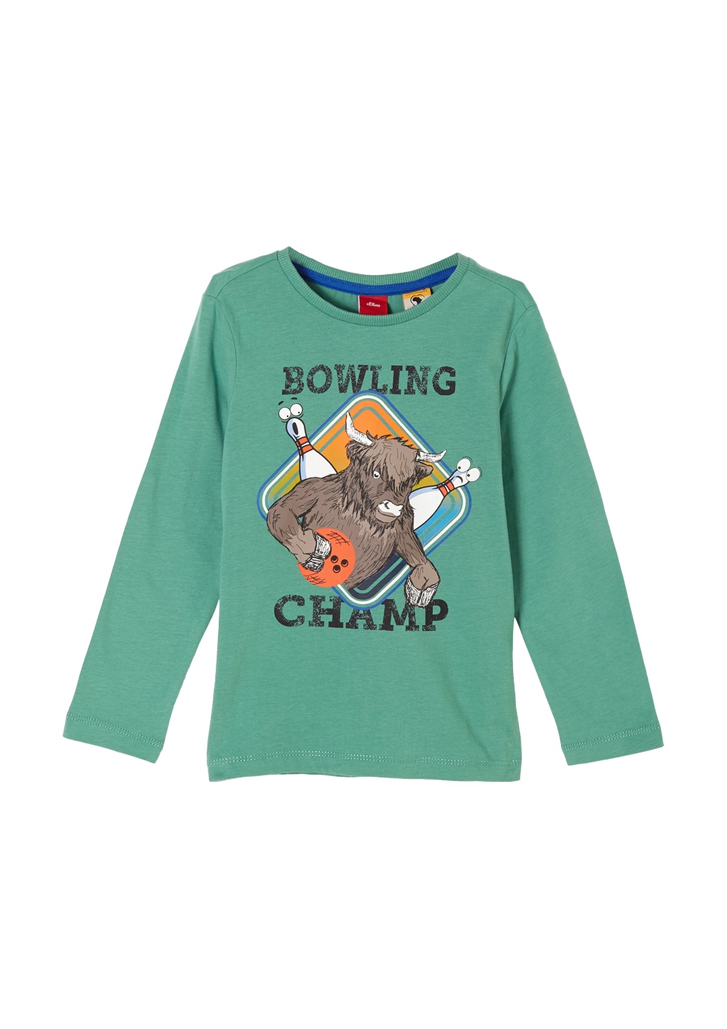 Jersey-Langarmshirt