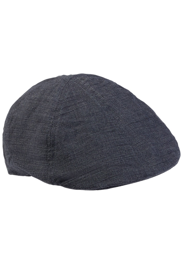 Flat Cap aus Leinen-Mix