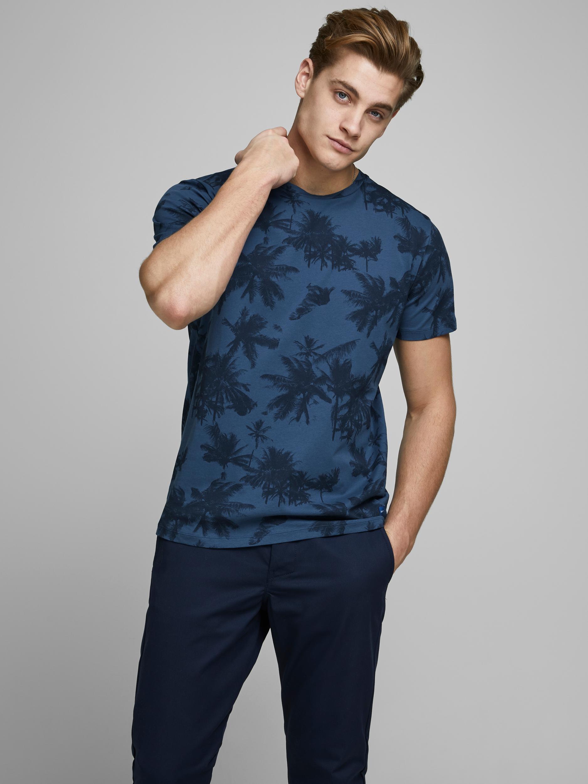 JORNATURE AOP TEE SS CREW NECK
