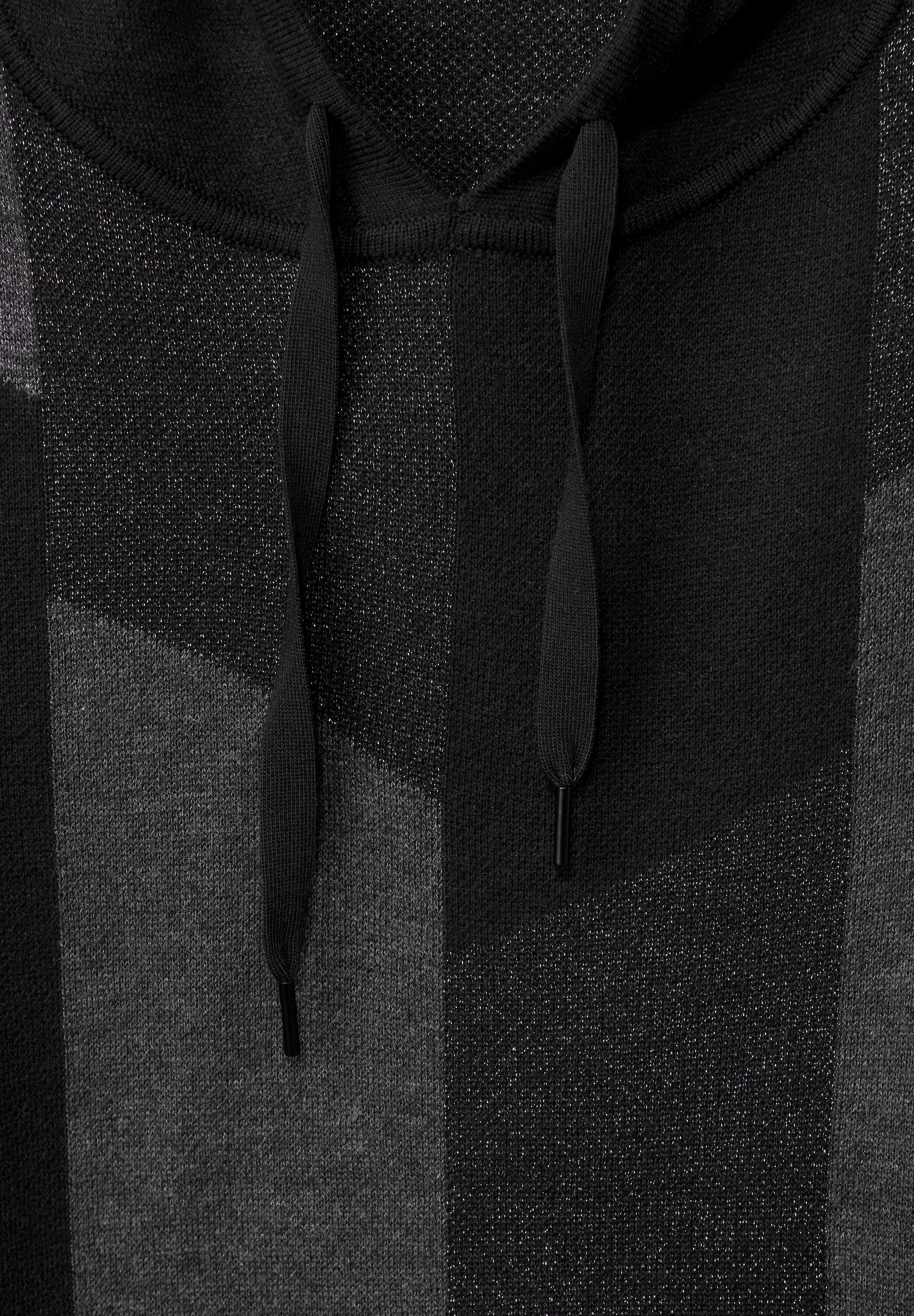 Hoodie mit Schimmermuster