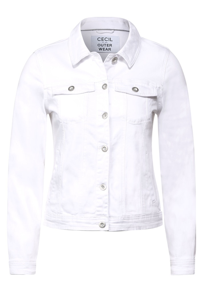 Farbige Jeansjacke