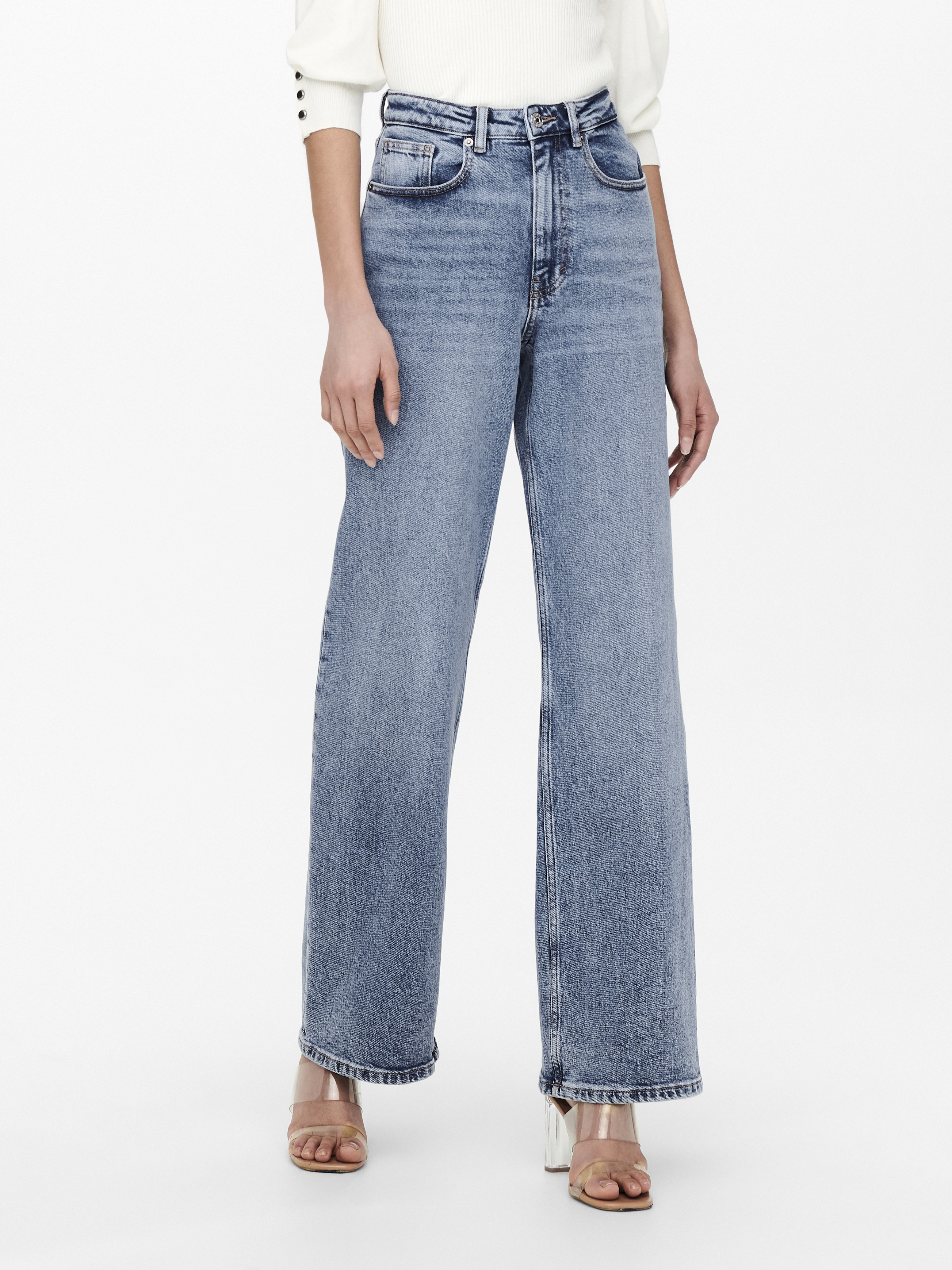 ONLJUICY HW WIDE LEG REA365  NOOS